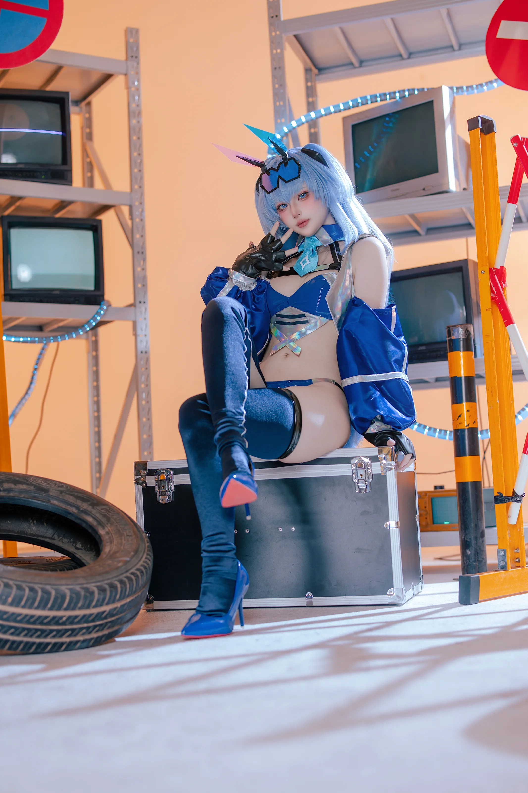 屿鱼 – 碧蓝航线 花园赛车服 [82P]