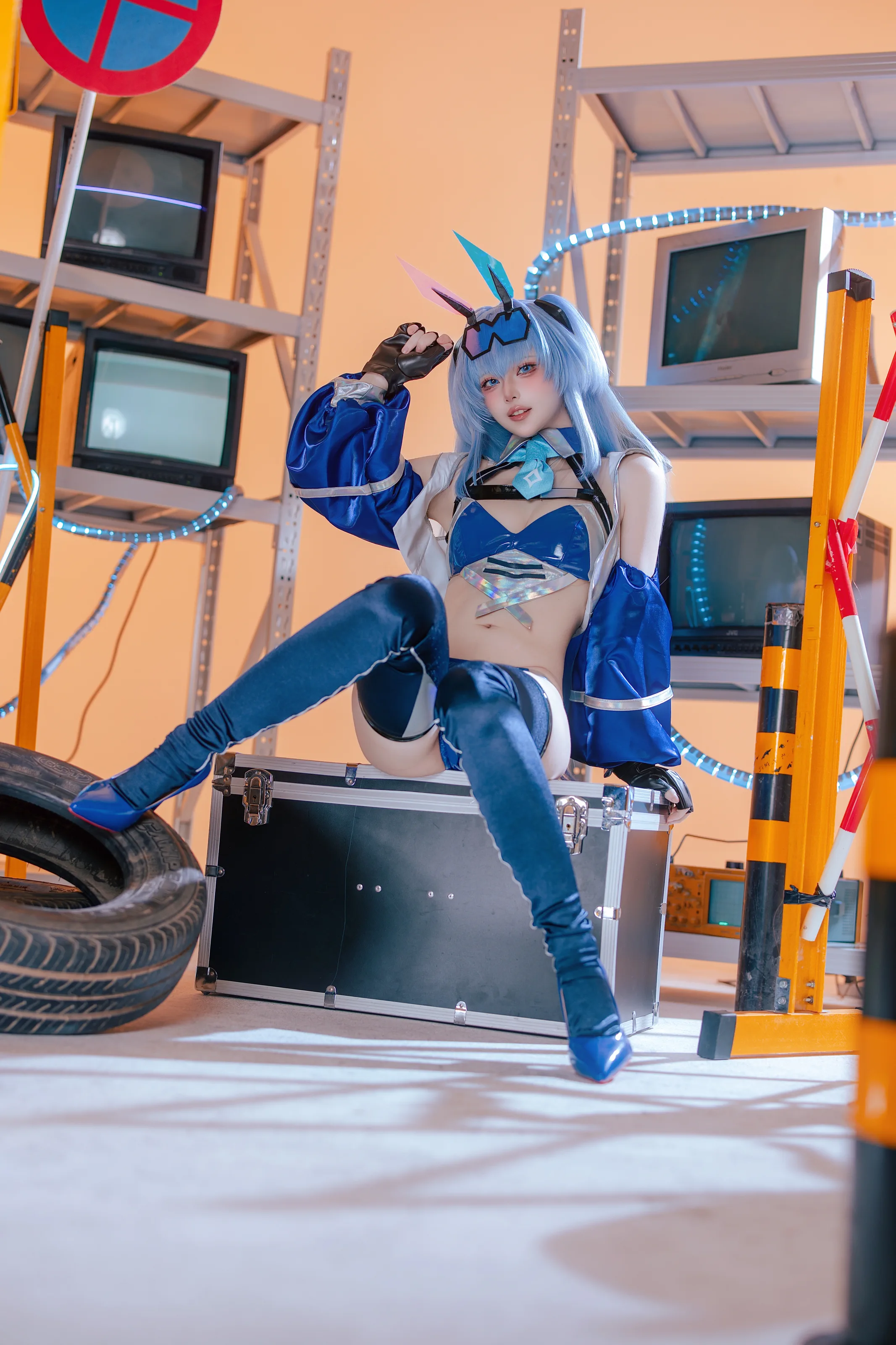 屿鱼 – 碧蓝航线 花园赛车服 [82P]