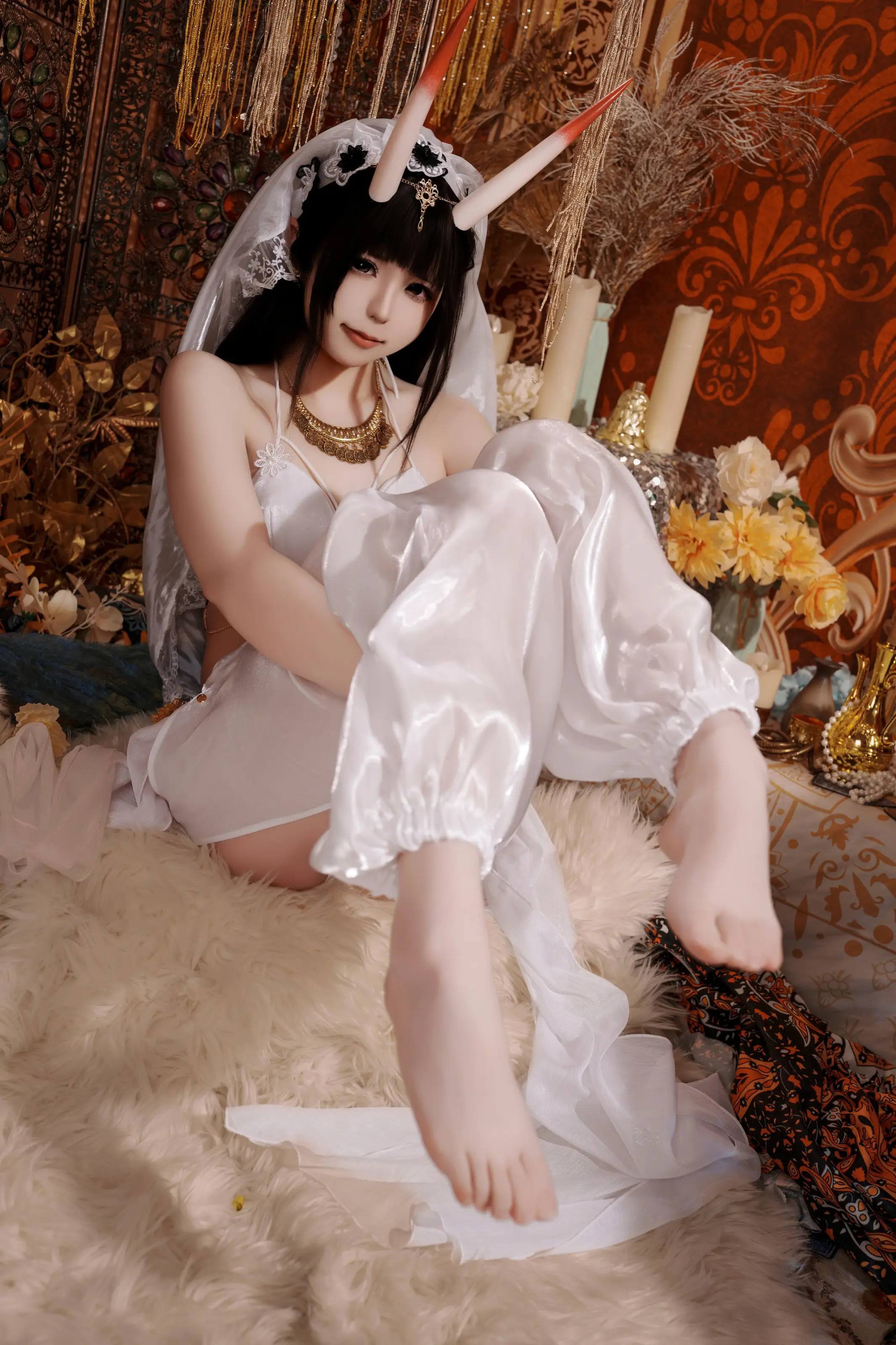 Quan冉有点饿 – 碧蓝航线-能代舞娘 [46P]