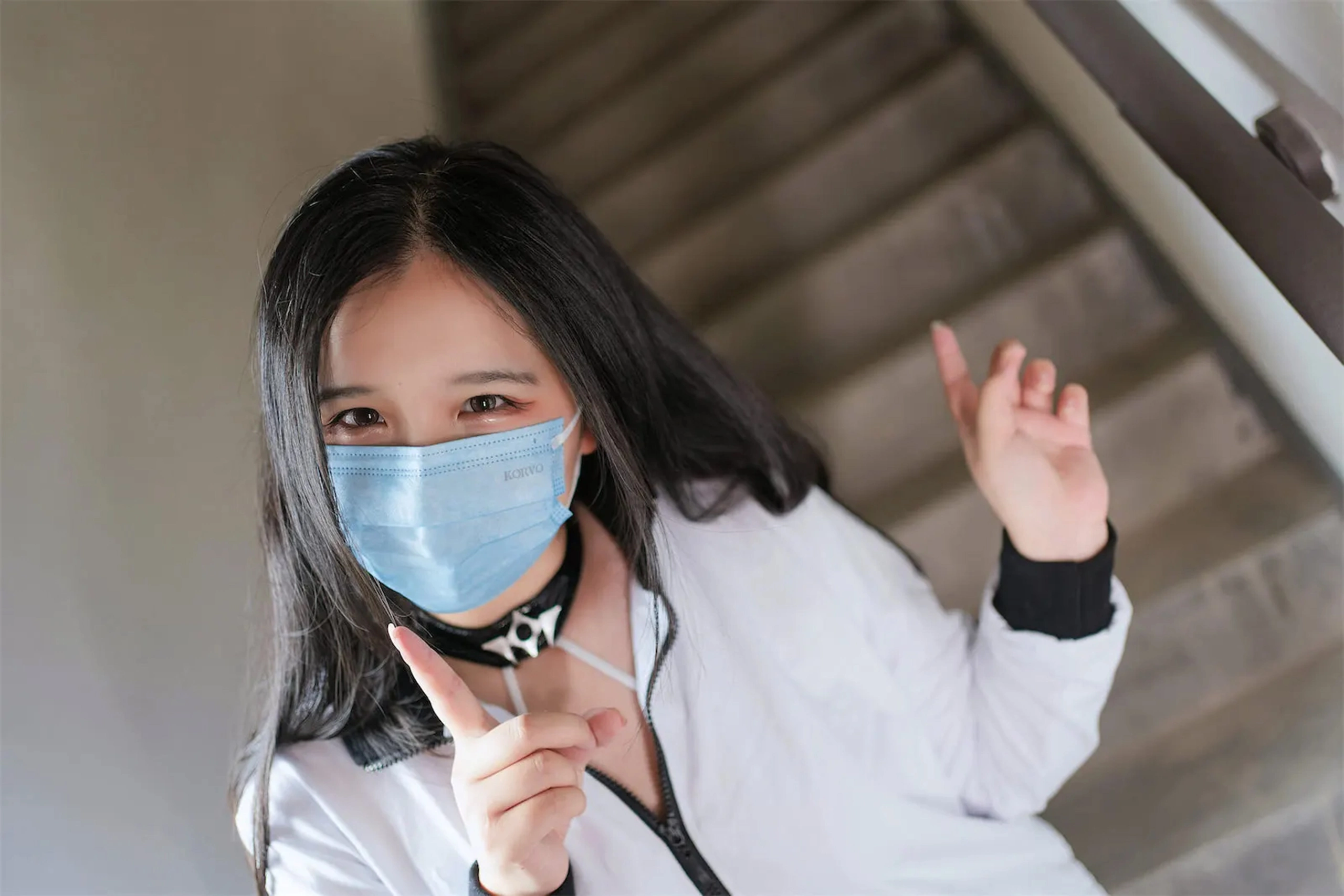 阿半今天很开心 – M楼梯 [63P]