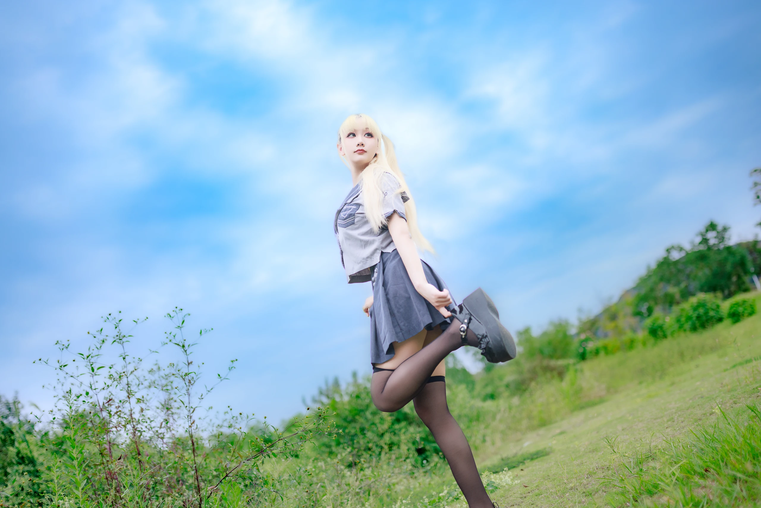 阿雪雪 – 湿地JK [78P]