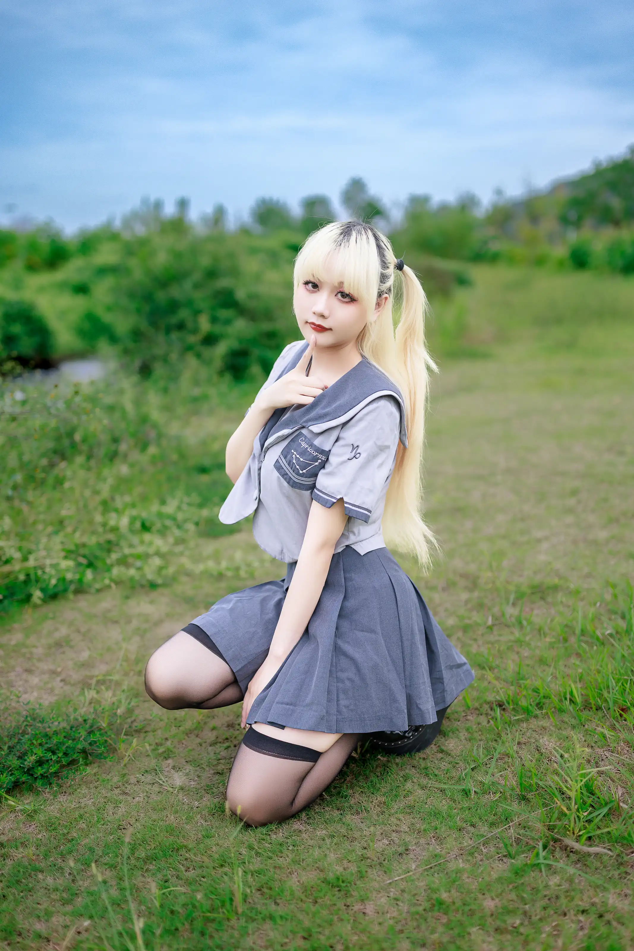 阿雪雪 – 湿地JK [78P]