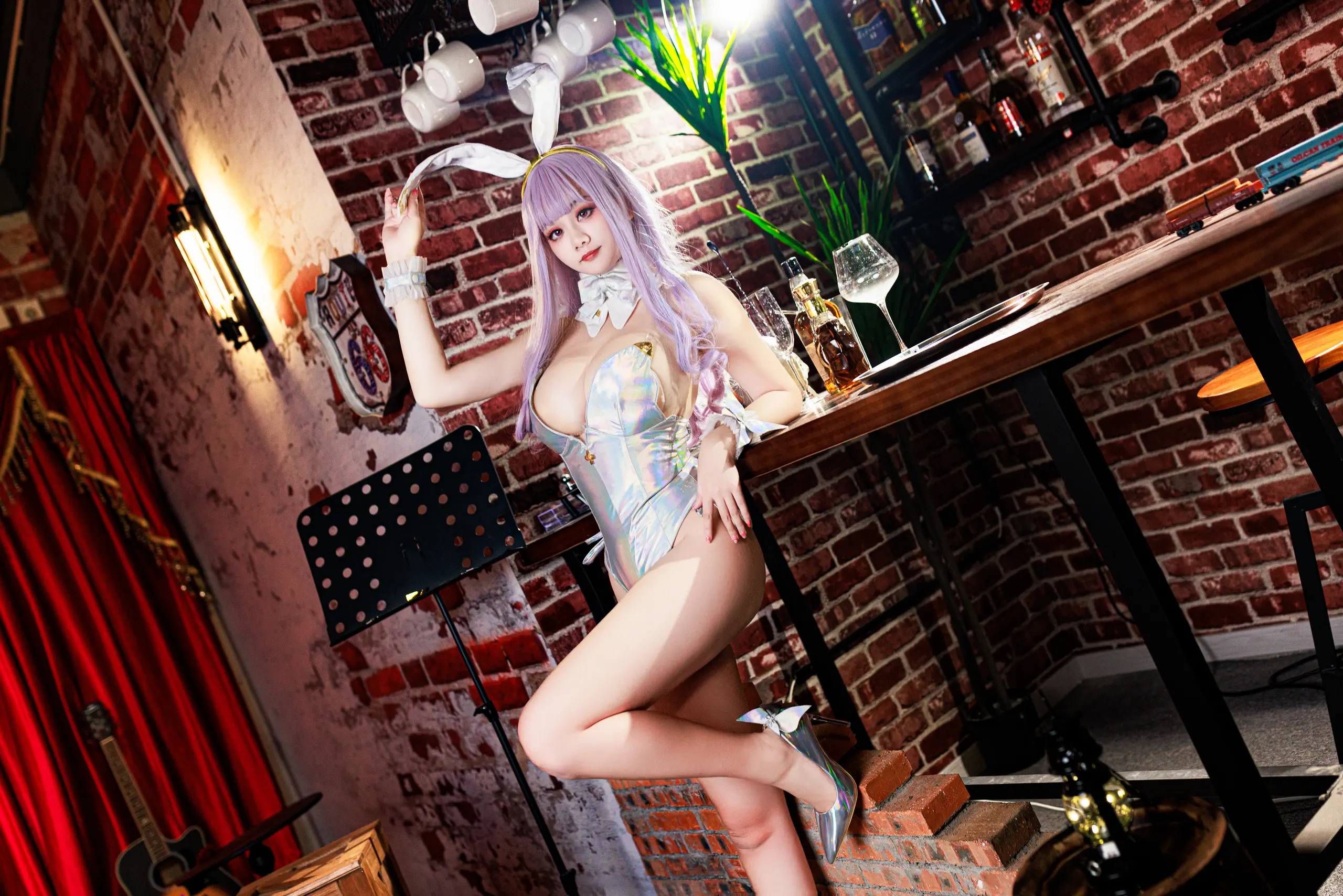 阿雪雪 – 碧蓝航线 普利茅斯兔女郎 [85P]