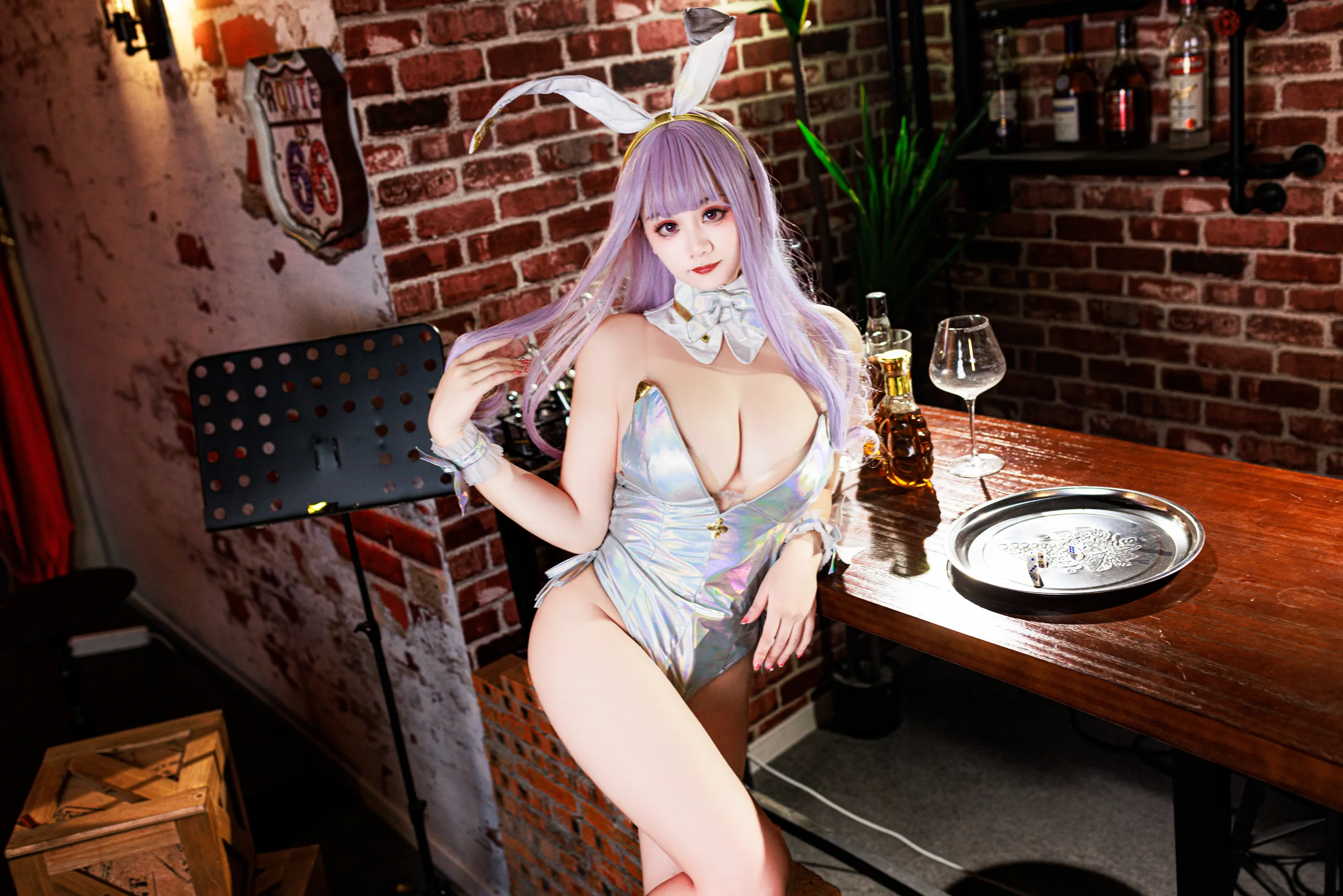 阿雪雪 – 碧蓝航线 普利茅斯兔女郎 [85P]