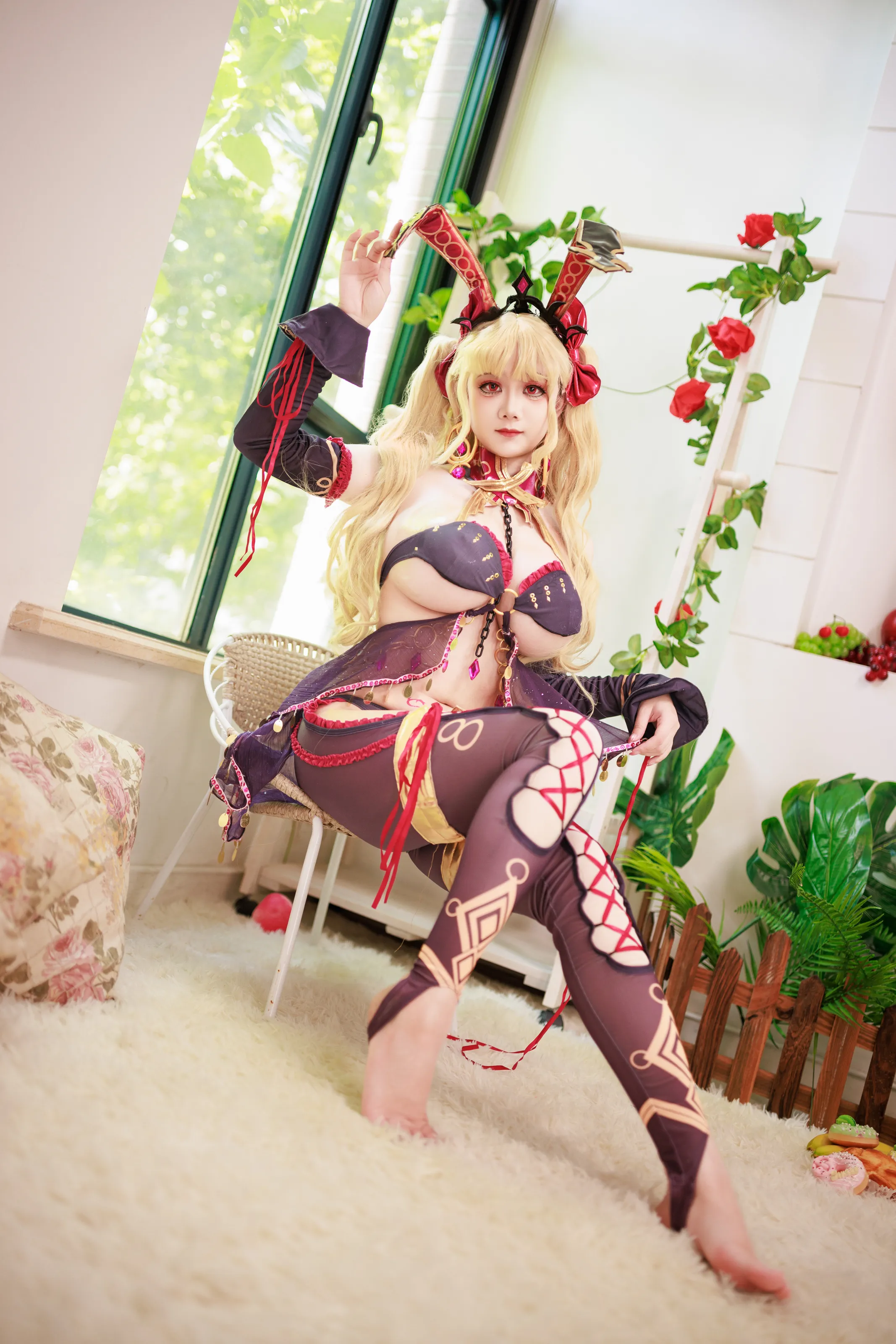 阿雪雪 – FGO 凛兔女郎 [94P]