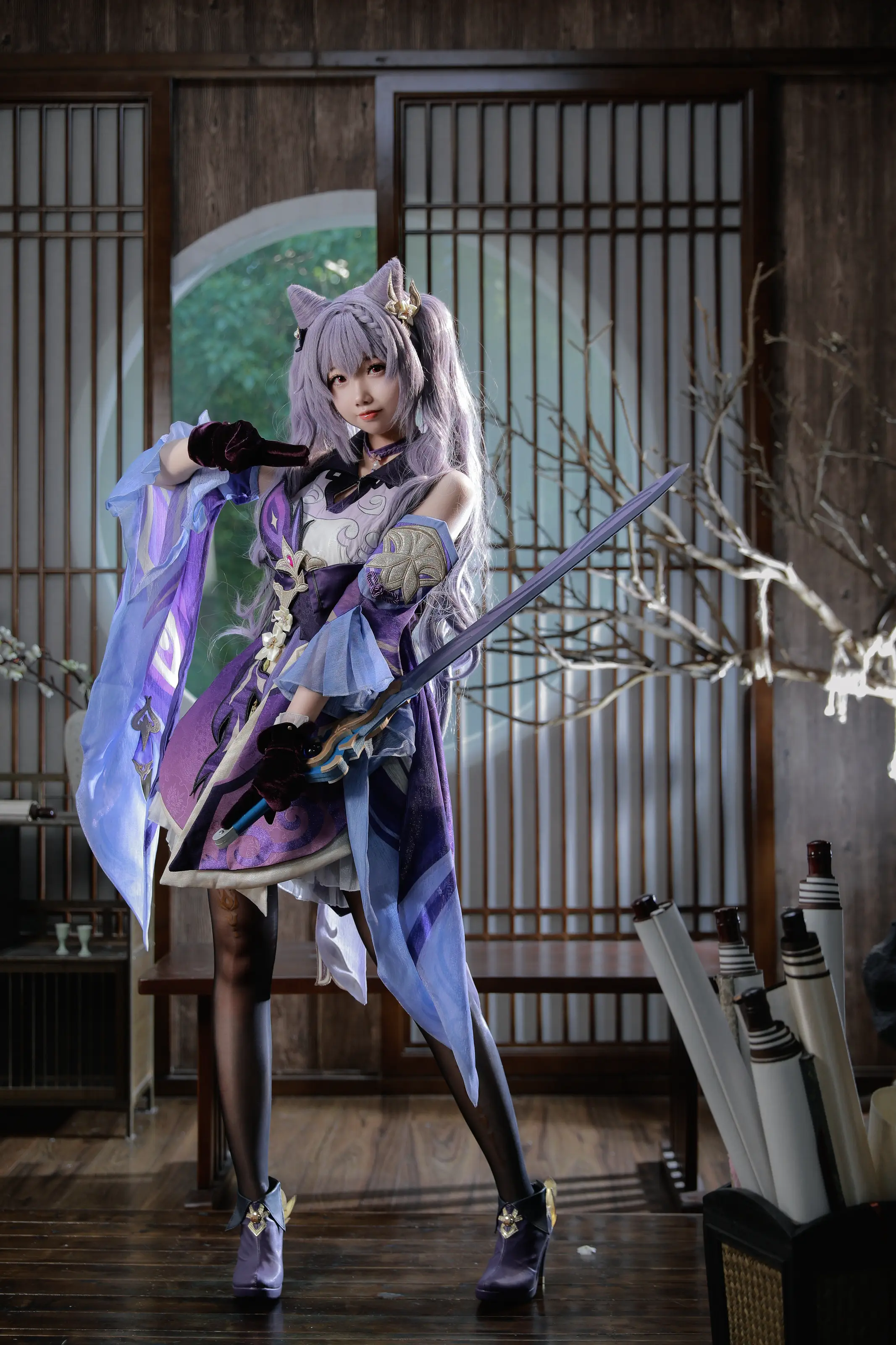 雪琪SAMA – 原神 刻晴 [50P]