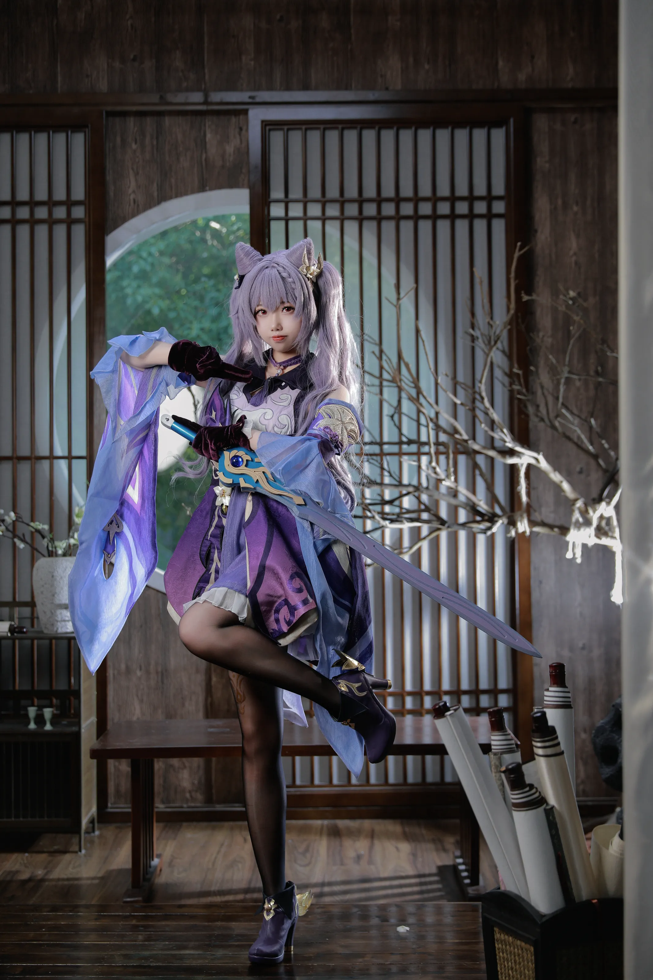 雪琪SAMA – 原神 刻晴 [50P]