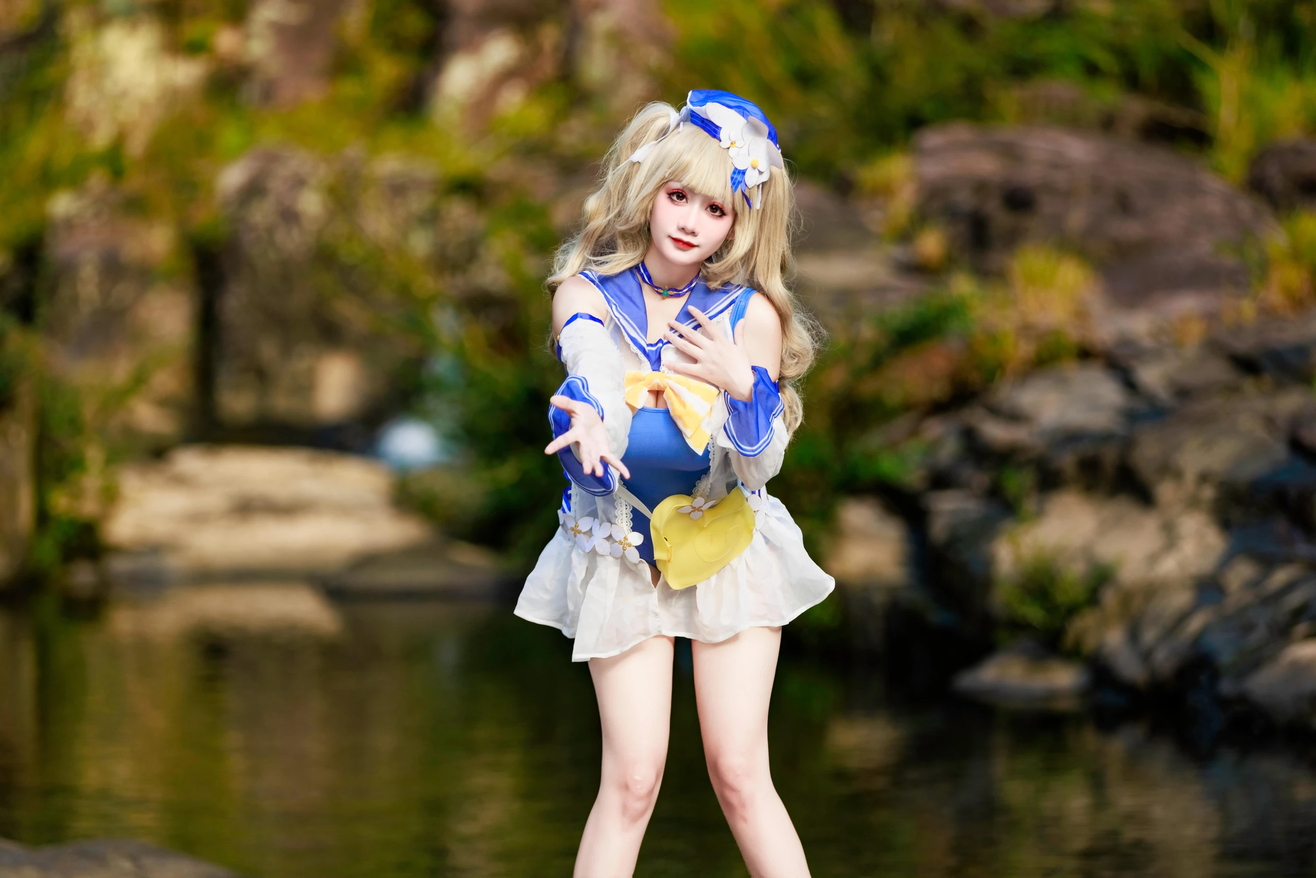 阿雪雪 – 芭芭拉泳装 [85P]