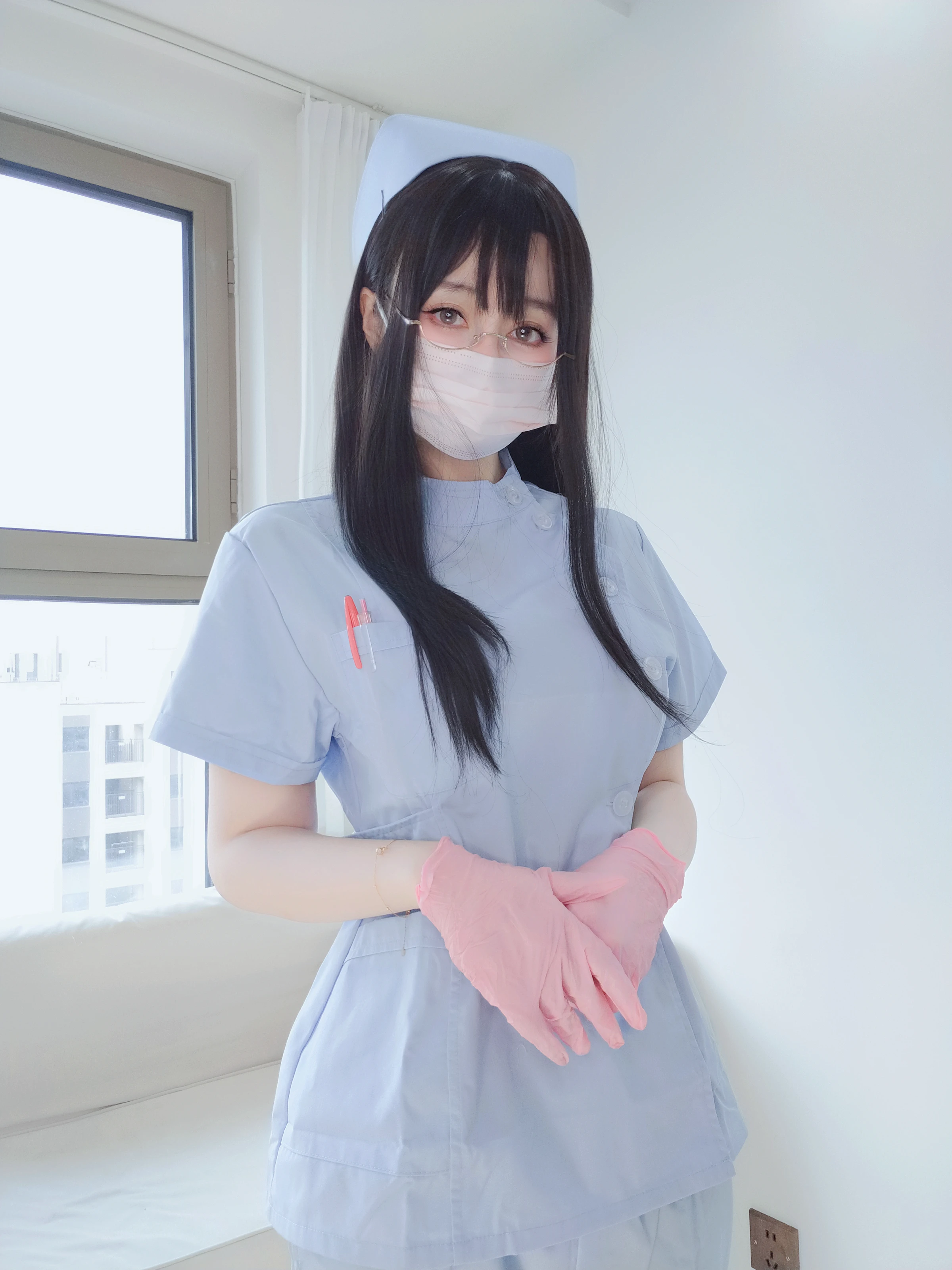 白银81 – 自摄Vol.95 蓝色护士 [162P]