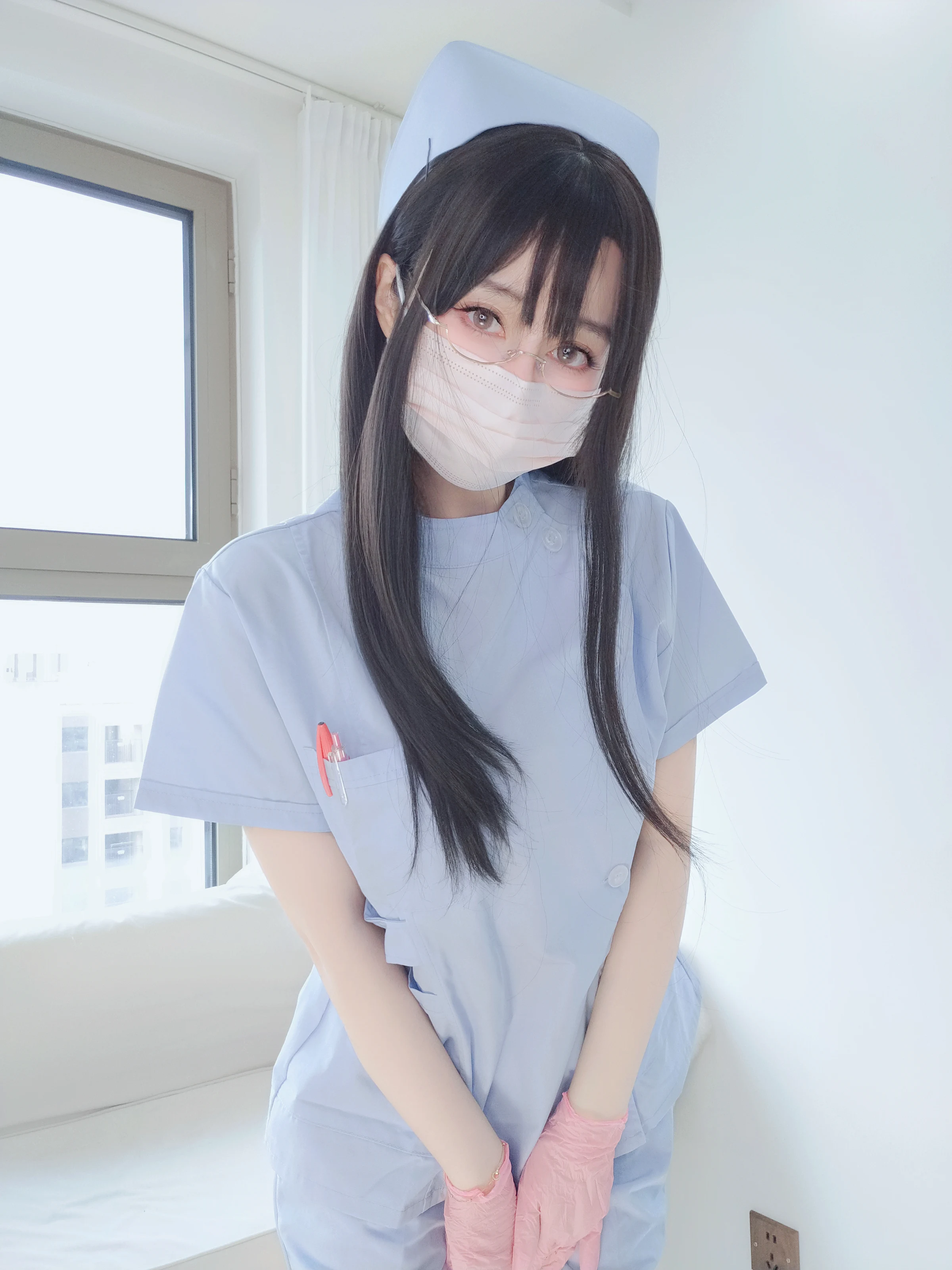 白银81 – 自摄Vol.95 蓝色护士 [162P]