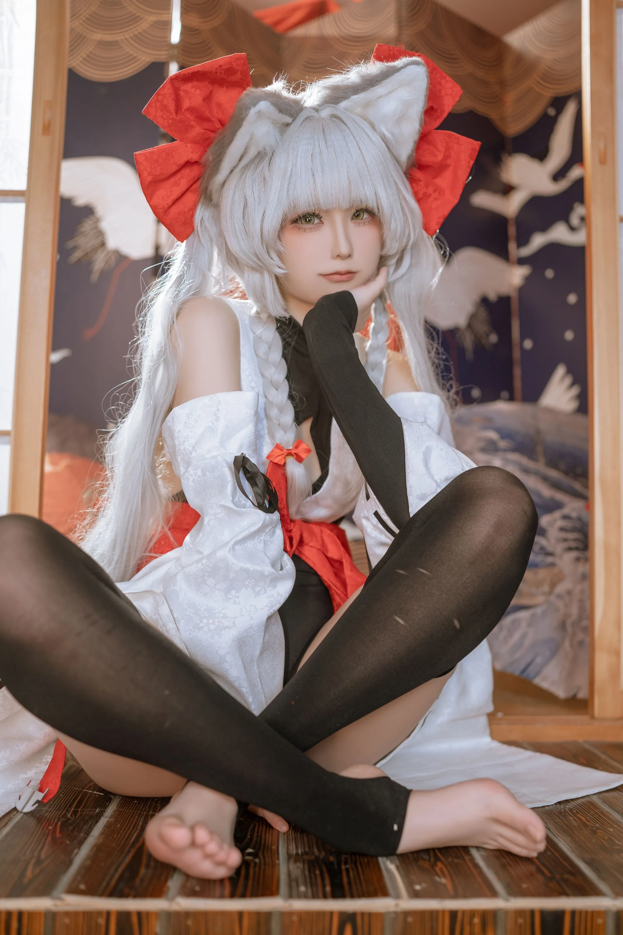 Quan冉有点饿 – 碧蓝航线 朝凪 [87P]