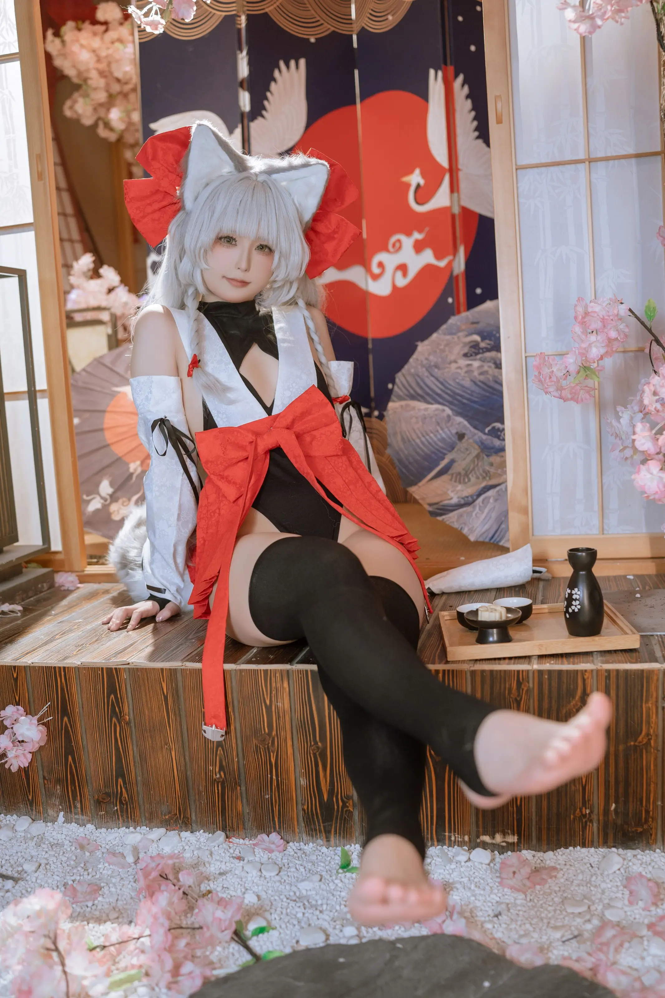 Quan冉有点饿 – 碧蓝航线 朝凪 [87P]