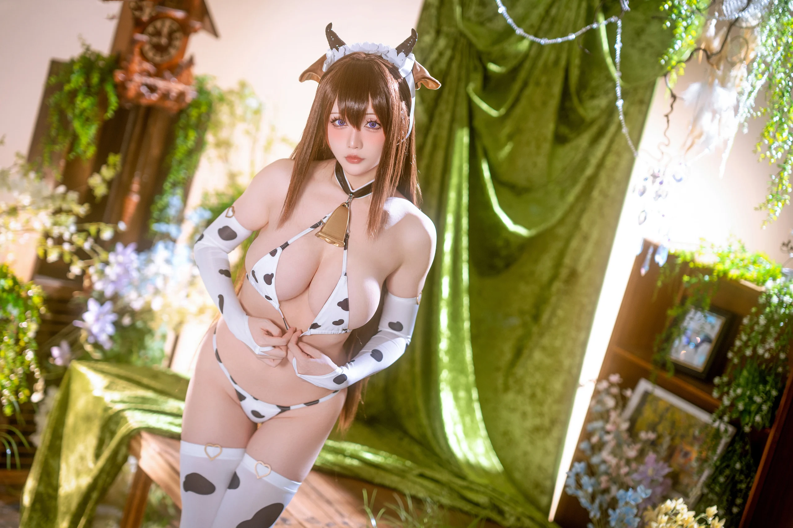 星之迟迟 – 碧蓝航线-樫野·奶牛比基尼 [59P]