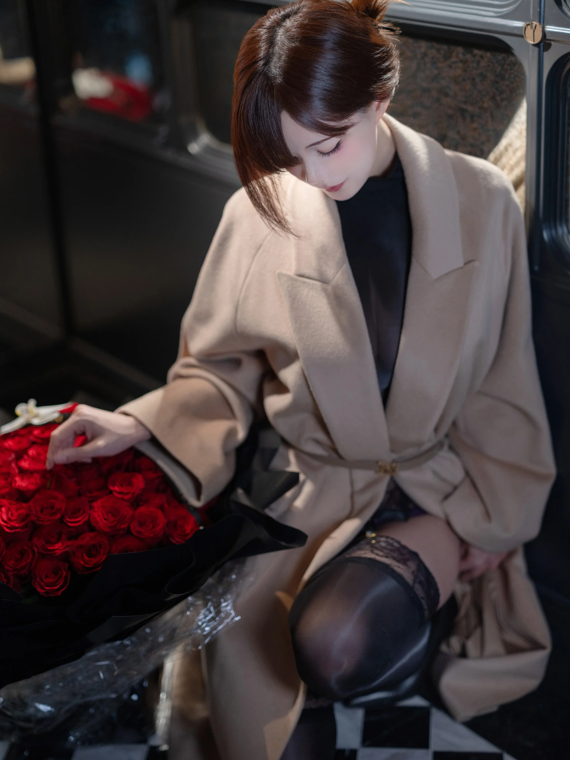 小仓千代w – 情人节 [43P]