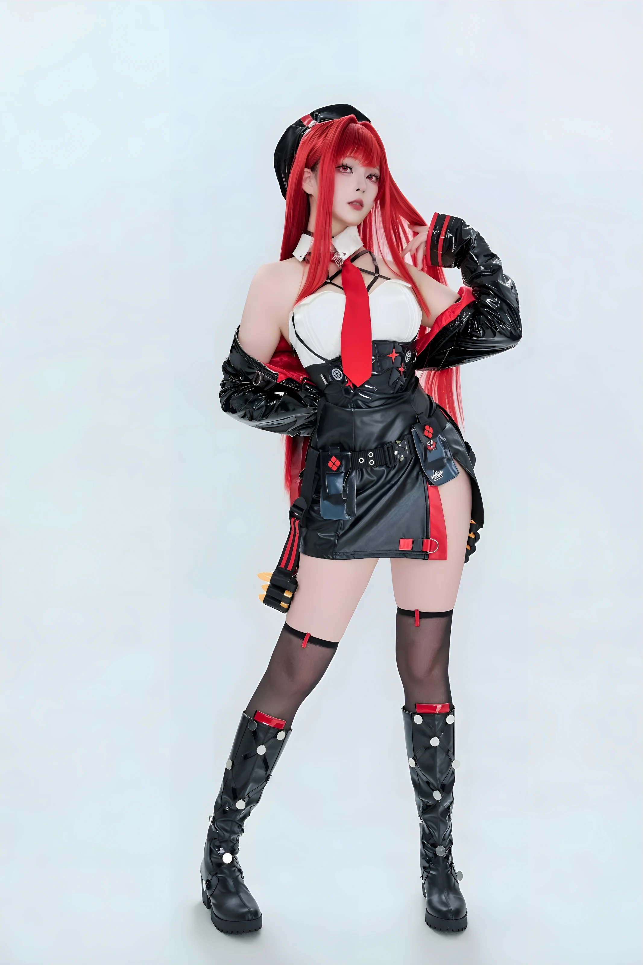 Natsuko夏夏子 – Nikke 拉毗 小红帽 [77P]