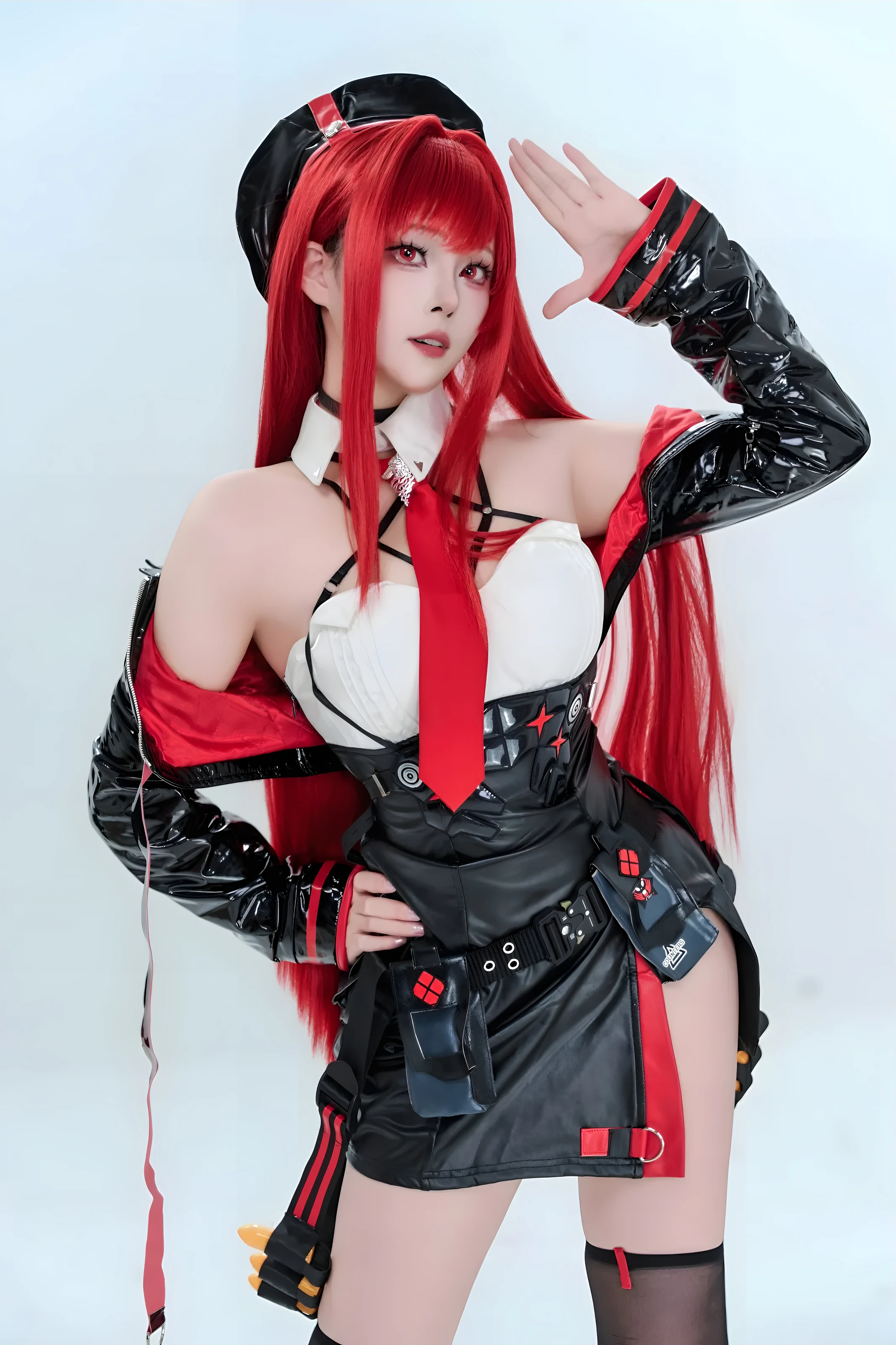 Natsuko夏夏子 – Nikke 拉毗 小红帽 [77P]