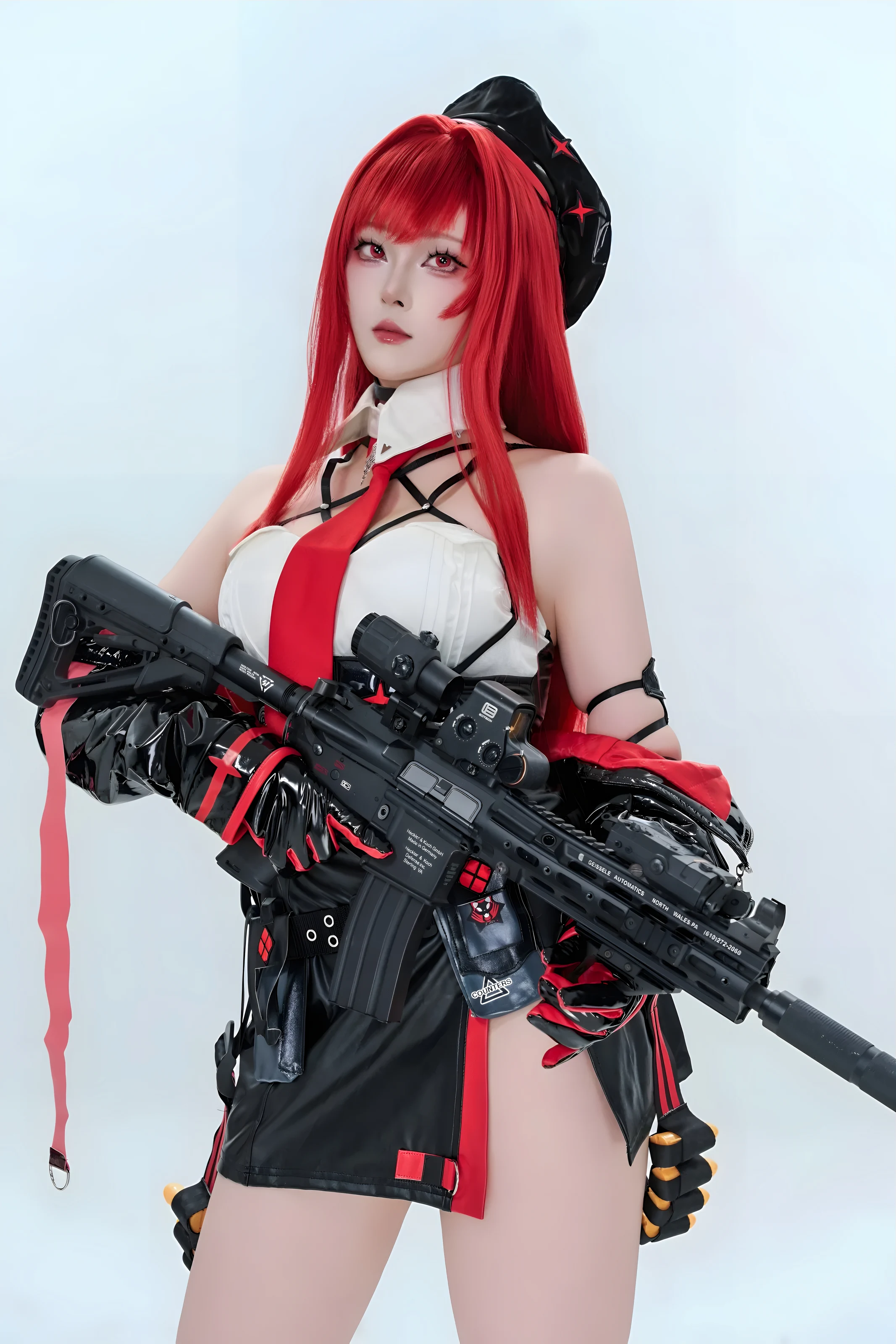 Natsuko夏夏子 – Nikke 拉毗 小红帽 [77P]