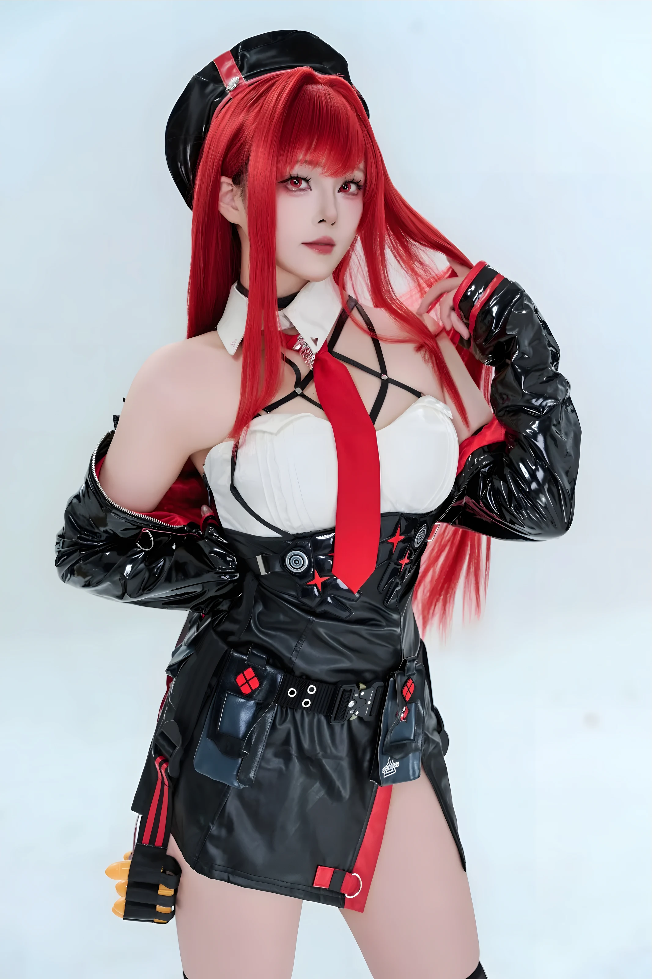 Natsuko夏夏子 – Nikke 拉毗 小红帽 [77P]