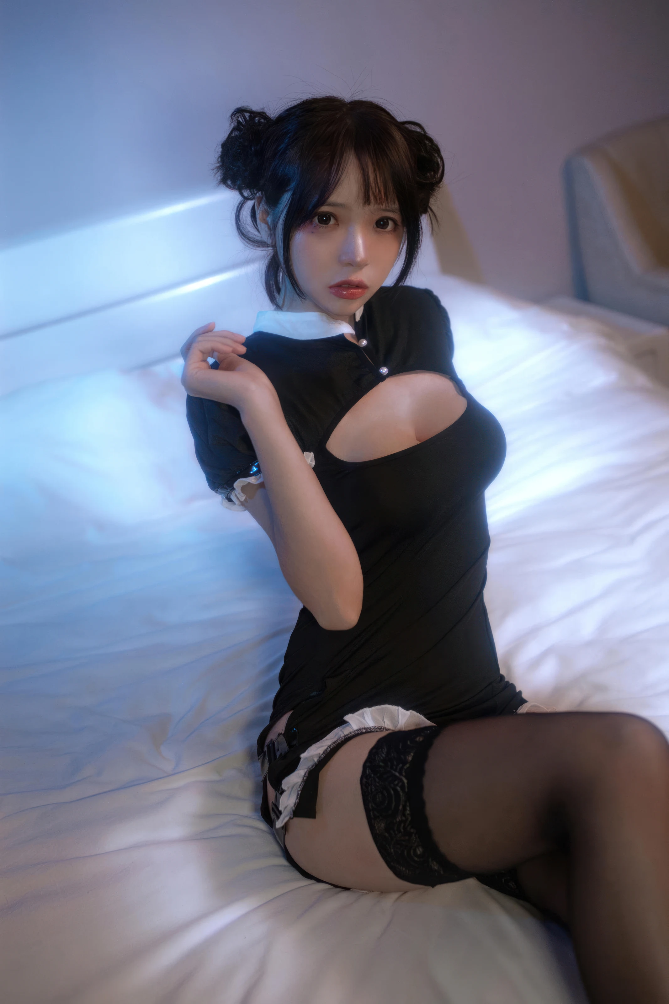 疯猫ss – 黑色护士 [40P]