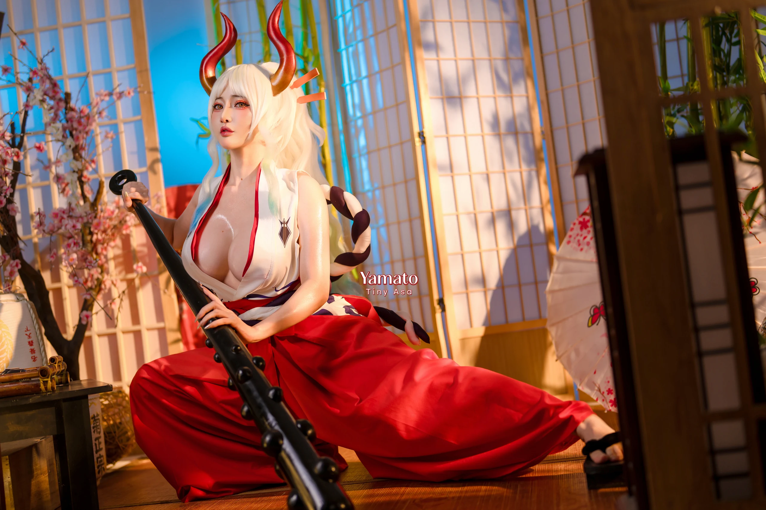 Tiny Asa – Yamato (One Piece) [77P]