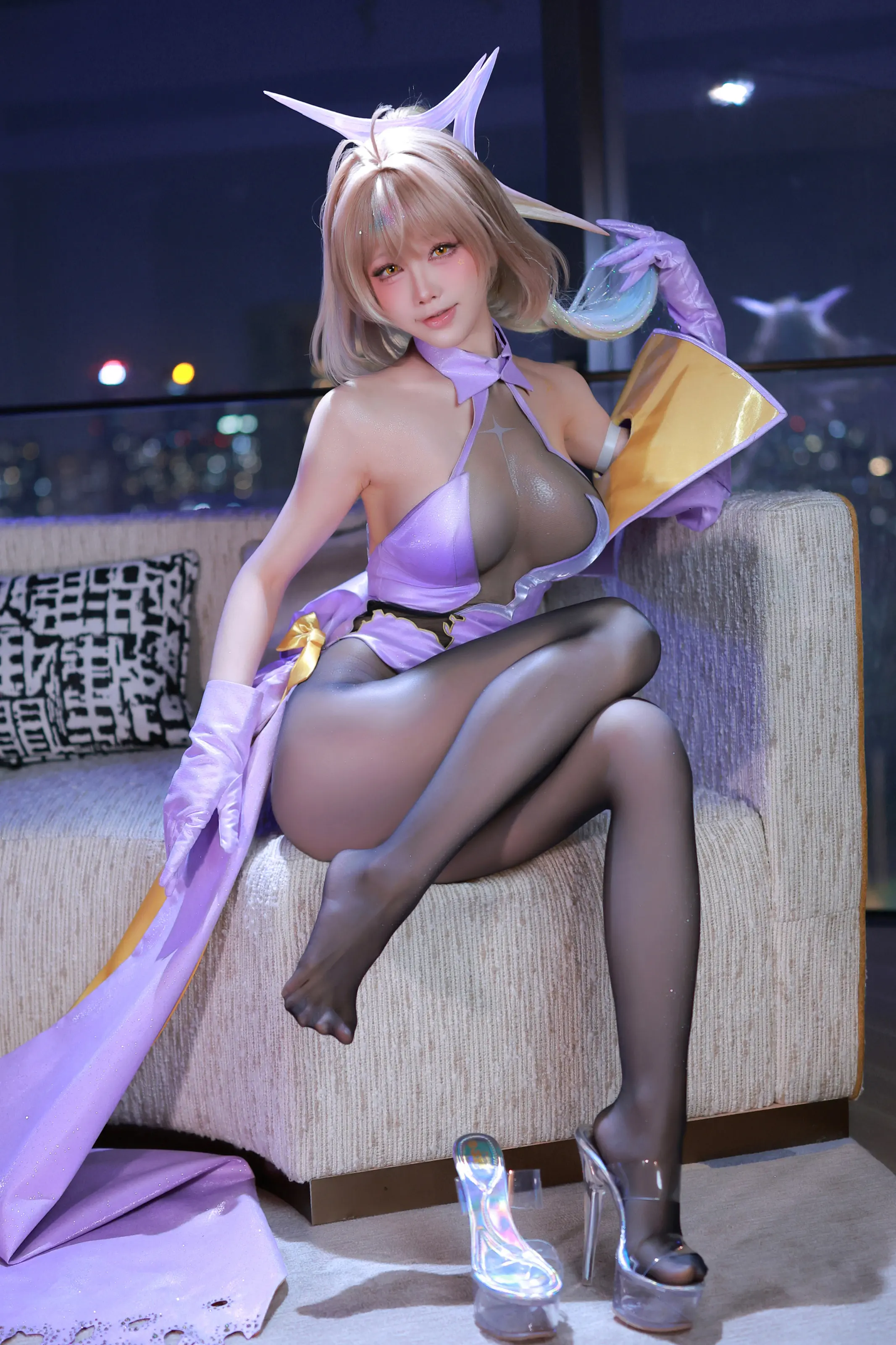 水淼Aqua – Nikke胜利女神 阿妮斯·超级巨星·星光 [54P]