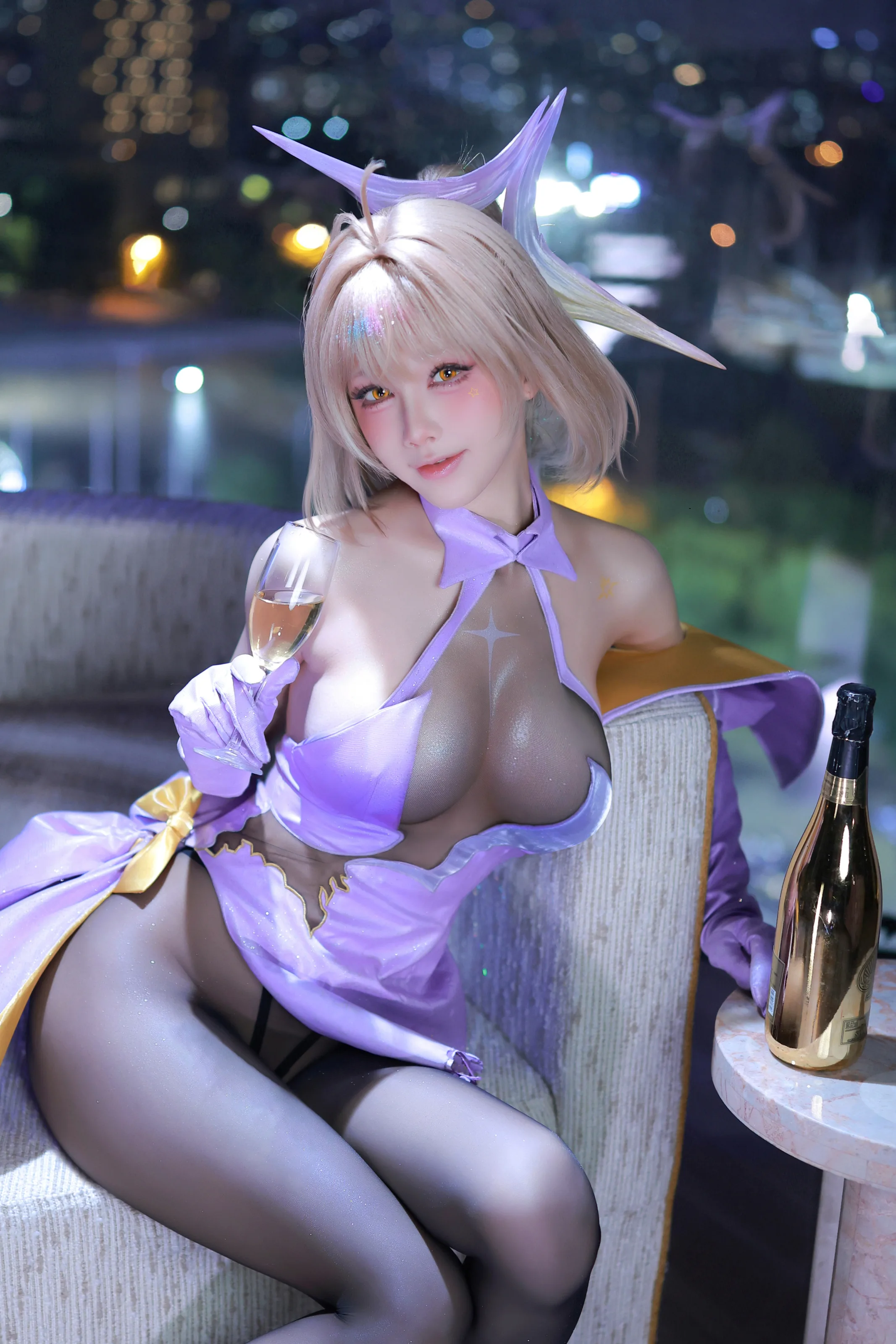 水淼Aqua – Nikke胜利女神 阿妮斯·超级巨星·星光 [54P]