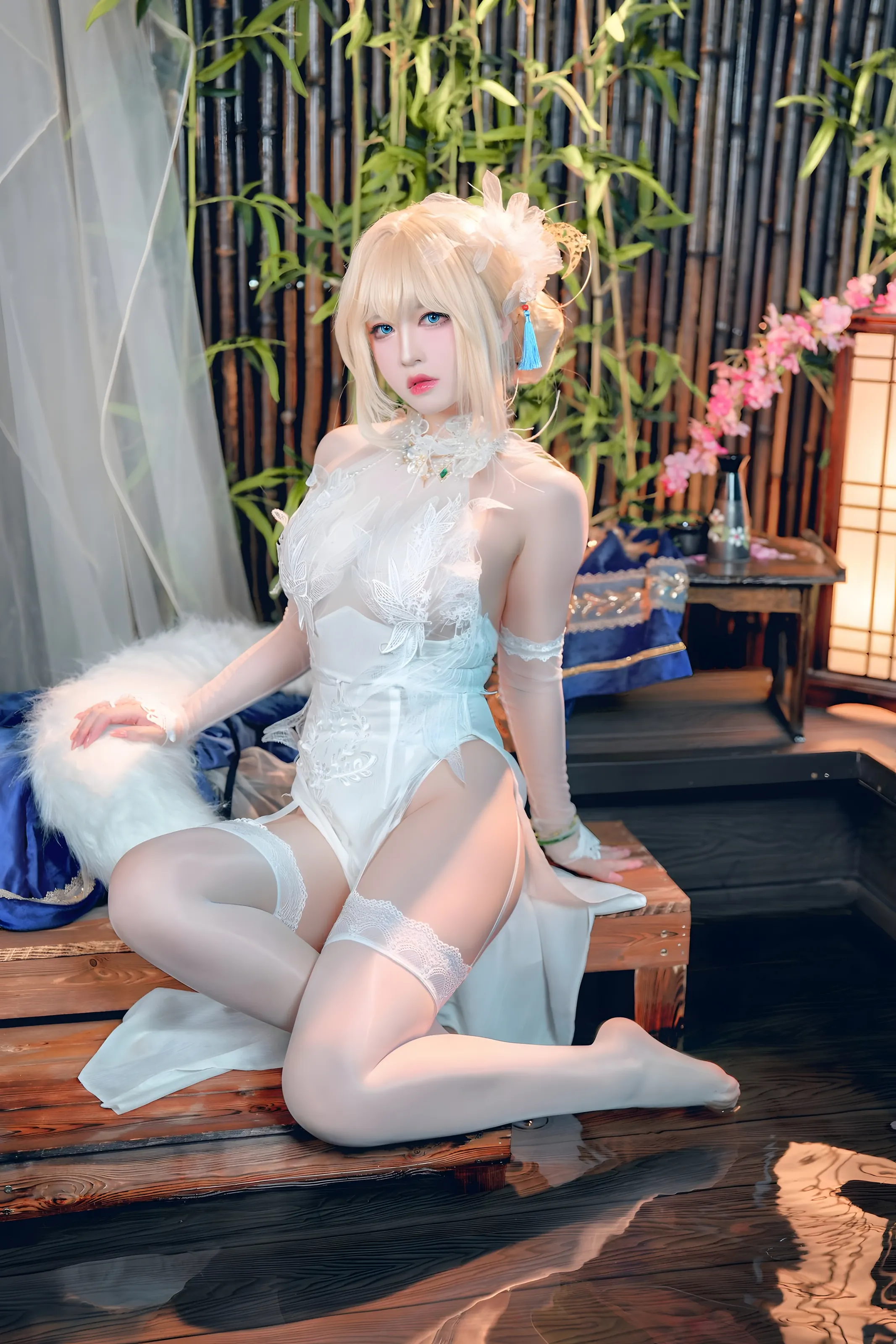 半半子 – 贞德 灯花祝装圣女 灯火佳期 [58P]
