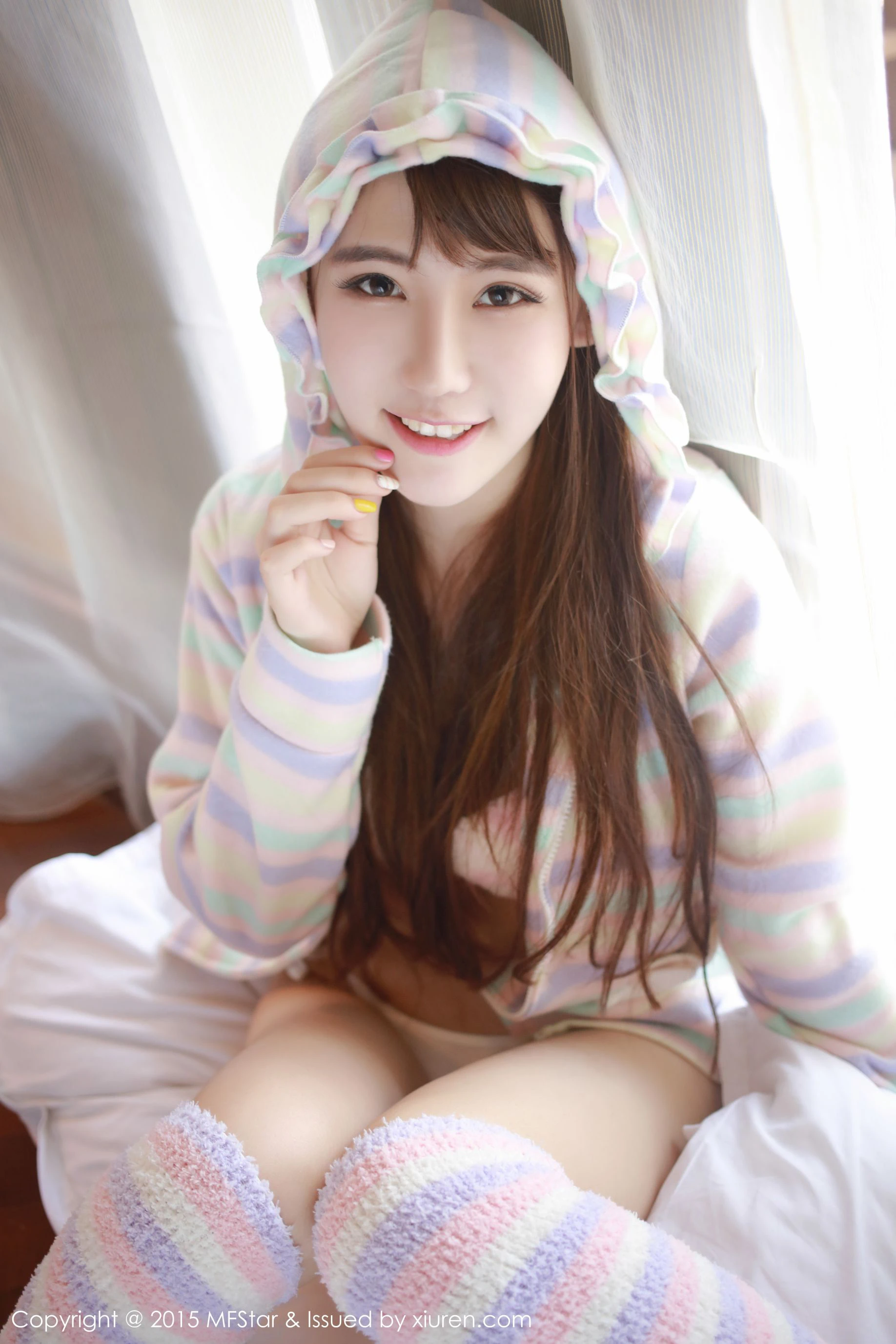 熊吖BOBO《龙目岛旅拍》3套性感内衣 模范学院 Vol.027