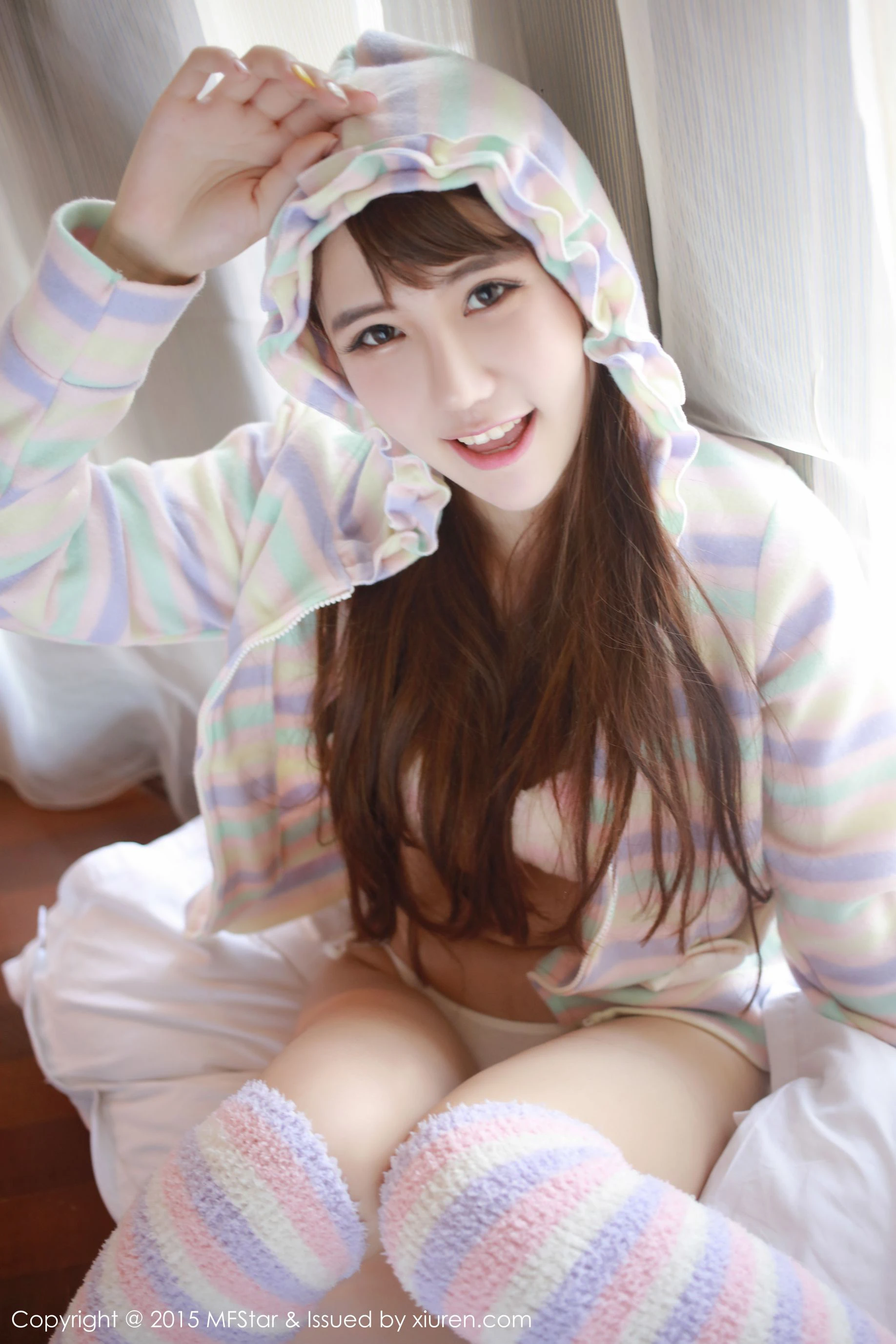 熊吖BOBO《龙目岛旅拍》3套性感内衣 模范学院 Vol.027