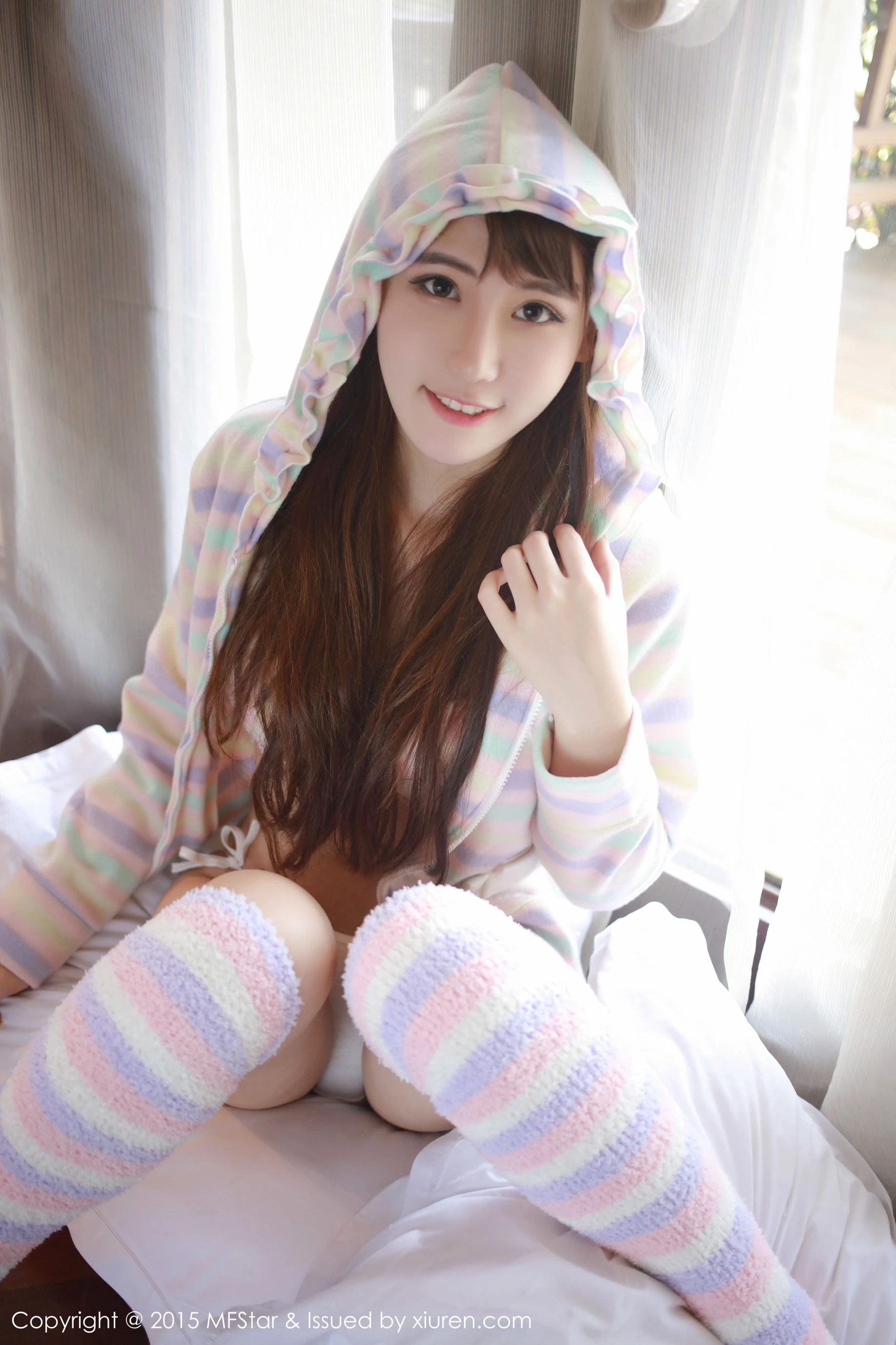 熊吖BOBO《龙目岛旅拍》3套性感内衣 模范学院 Vol.027