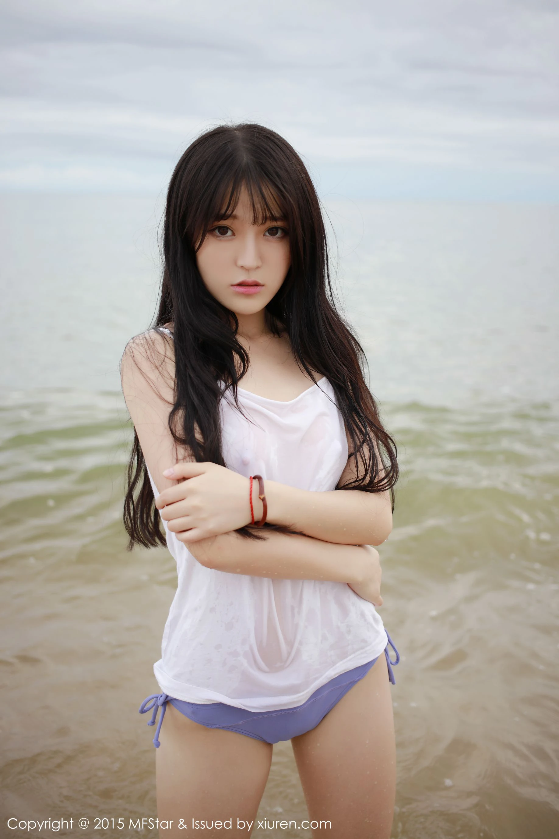 伊小七MoMo 《性感湿身旅拍》 模范学院 Vol.029