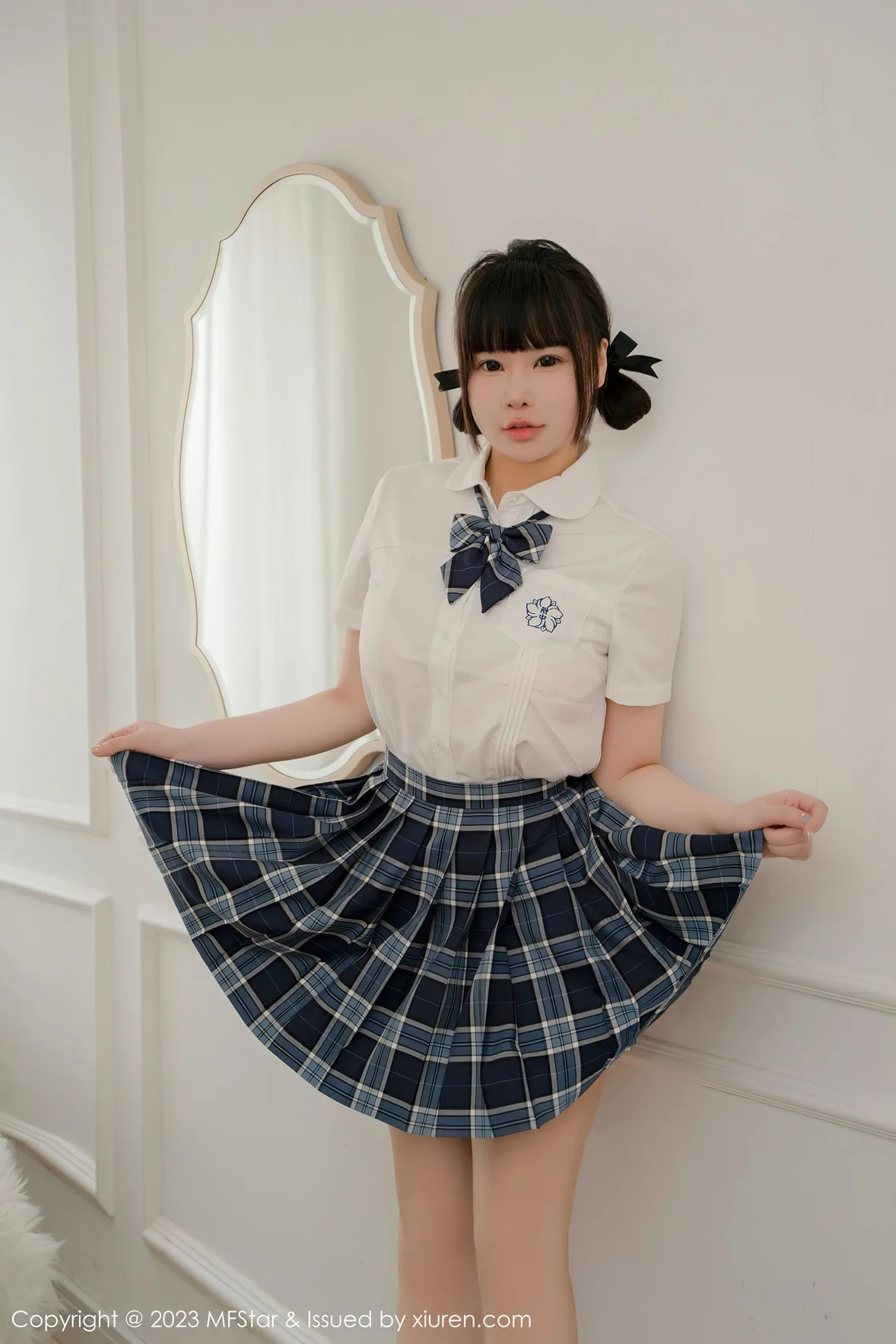 模范学院 Vol.621 水塔塔 乳贴萝莉首套写真 [61P]