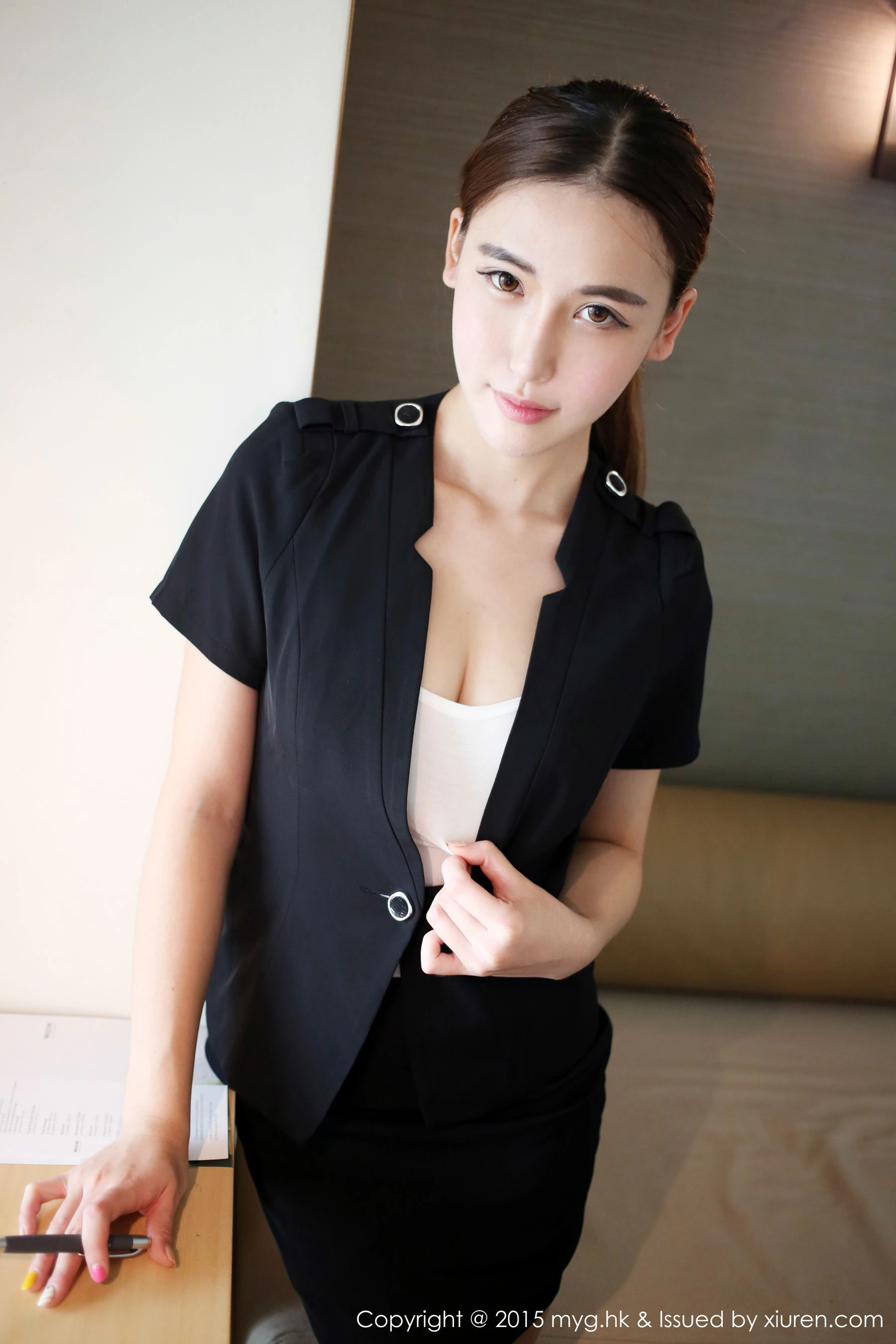 熊吖BOBO《老师制服诱惑》 美媛馆 Vol.161