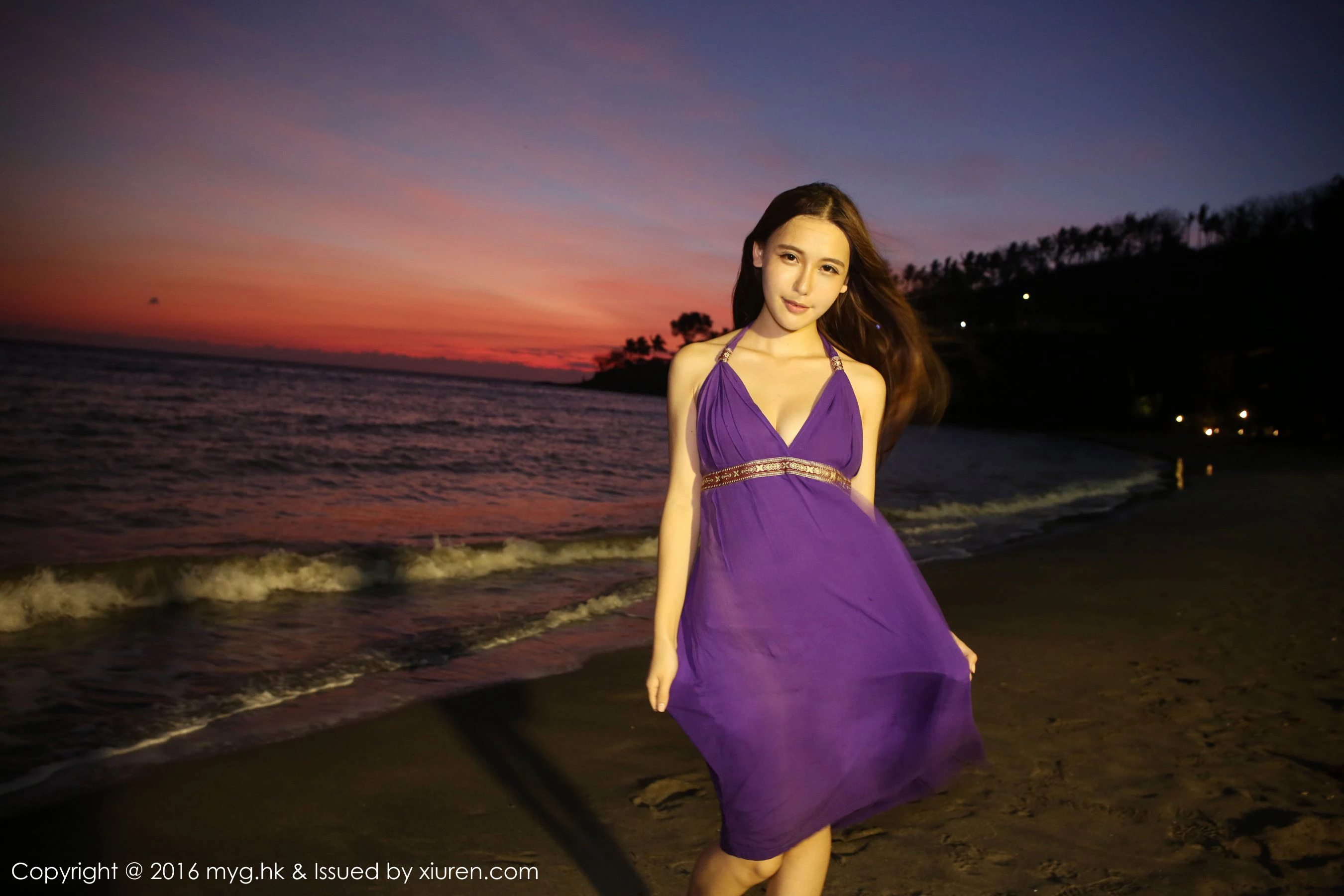 熊吖BOBO《龙目岛旅拍》海滩唯美清新系列 美媛馆 Vol.191