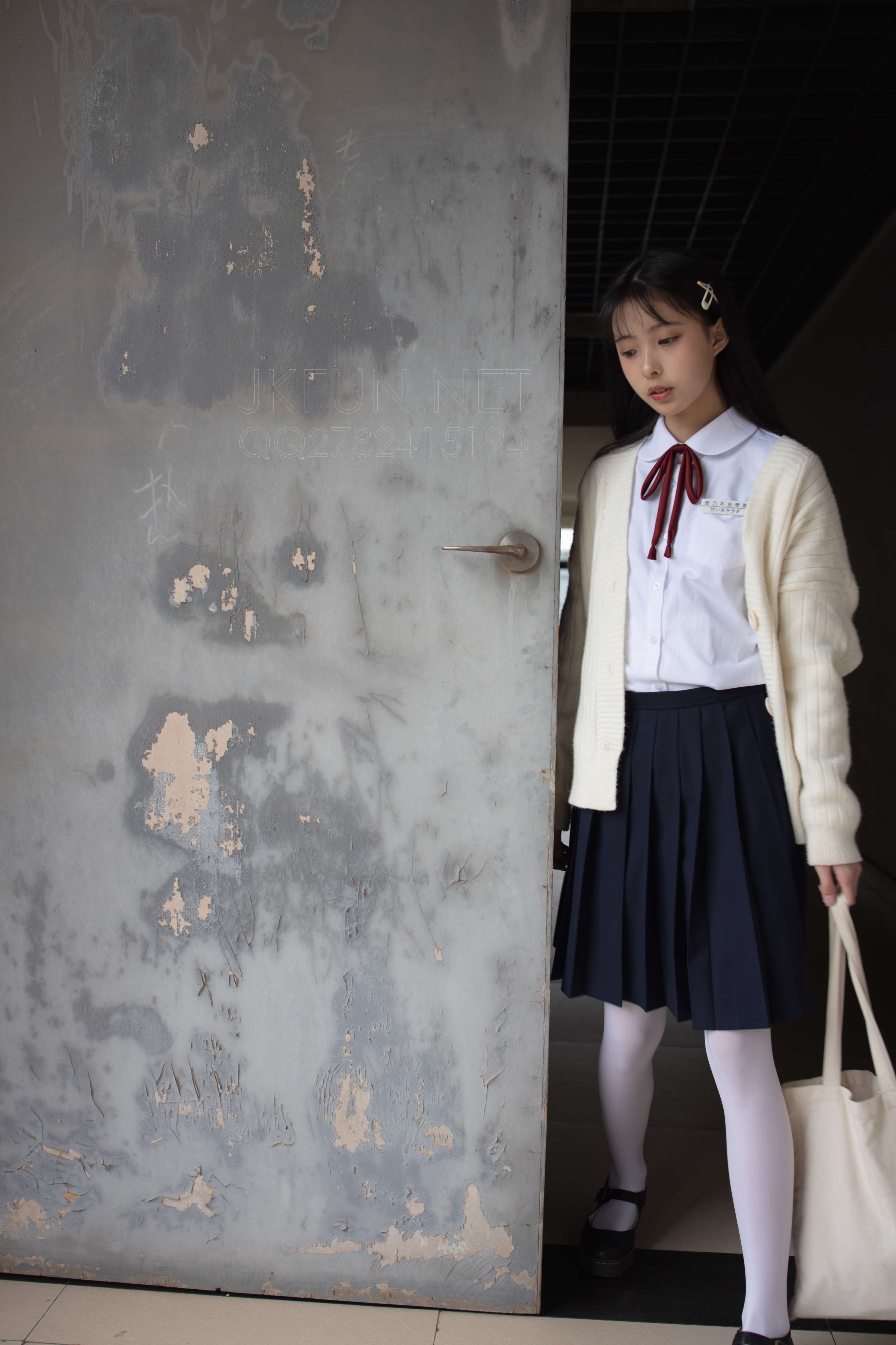 JKFUN-001 甜米 纯纯的白丝学妹 [127P1V-2.61GB]