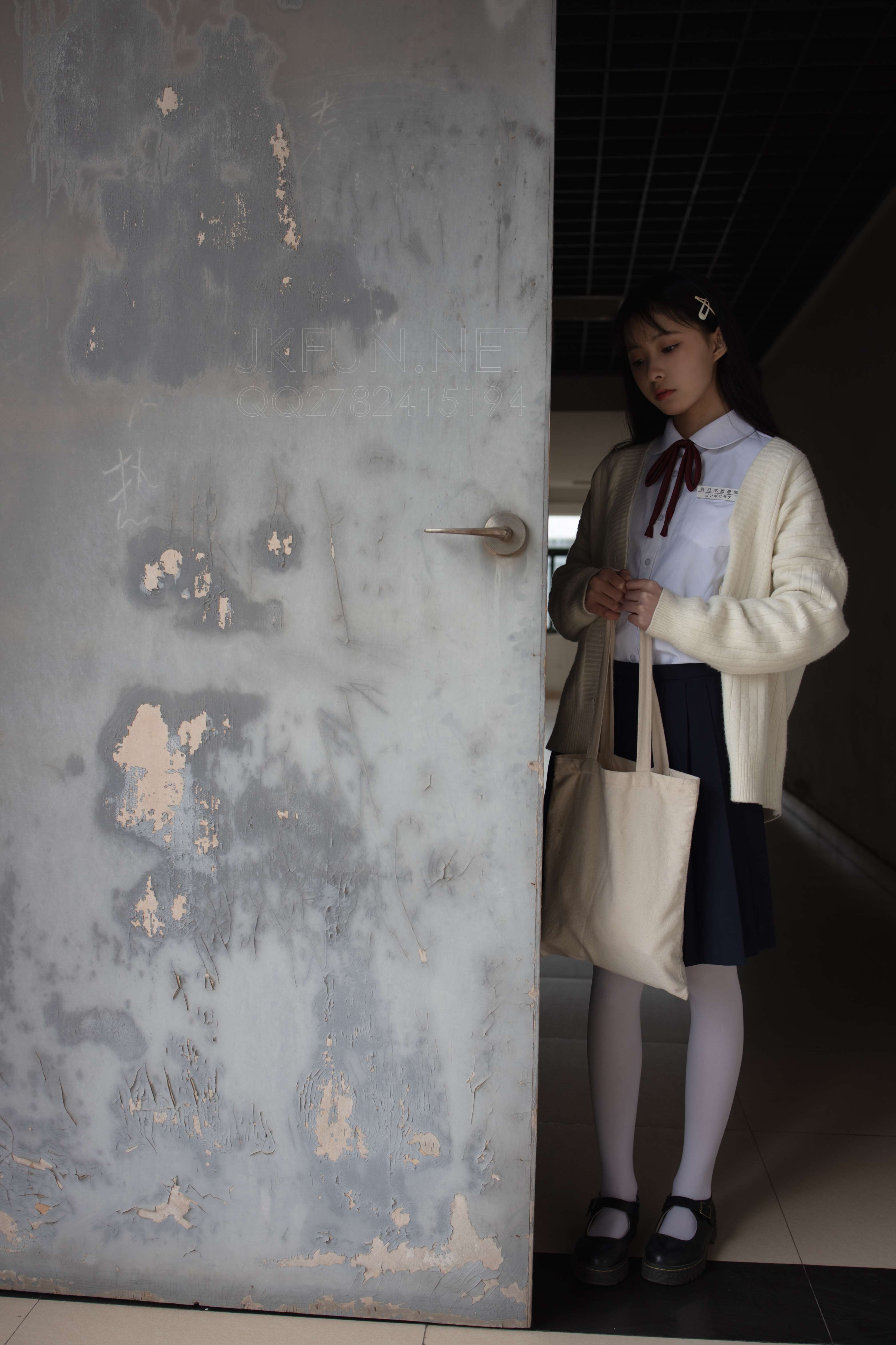 JKFUN-001 甜米 纯纯的白丝学妹 [127P1V-2.61GB]