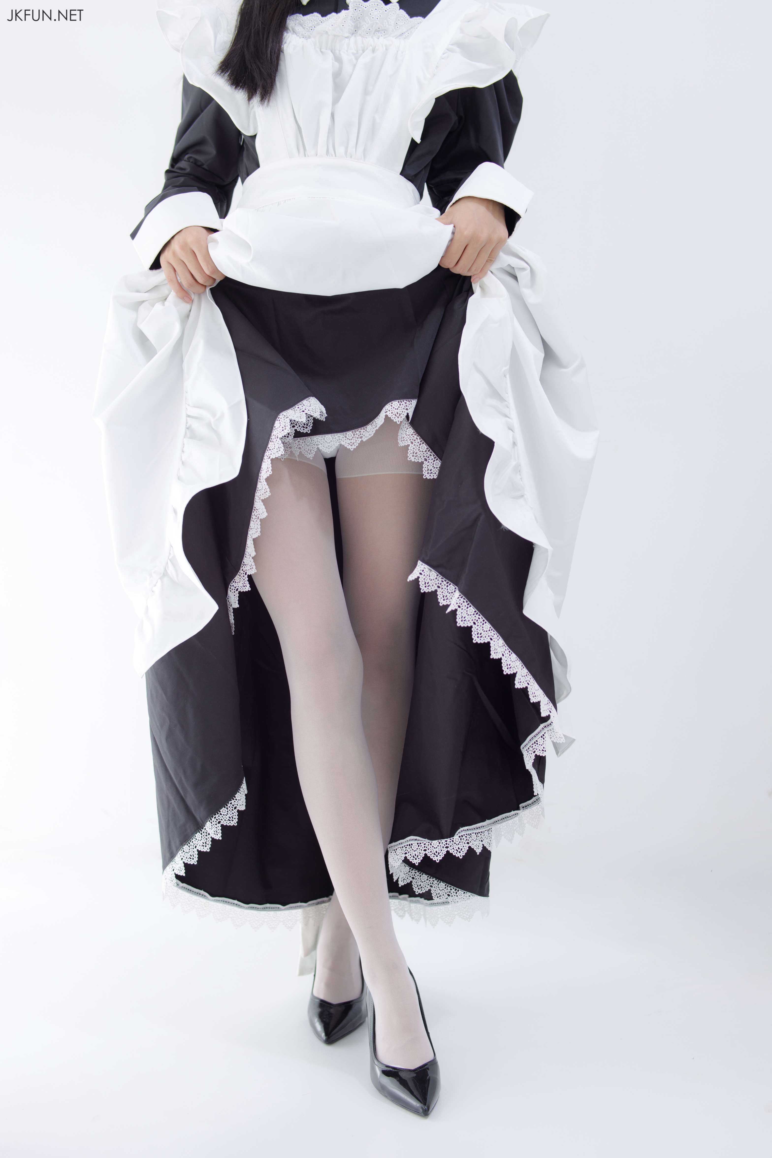 JKFUN-017 小梓 15D超薄白丝 [127P+1V／2.32G]