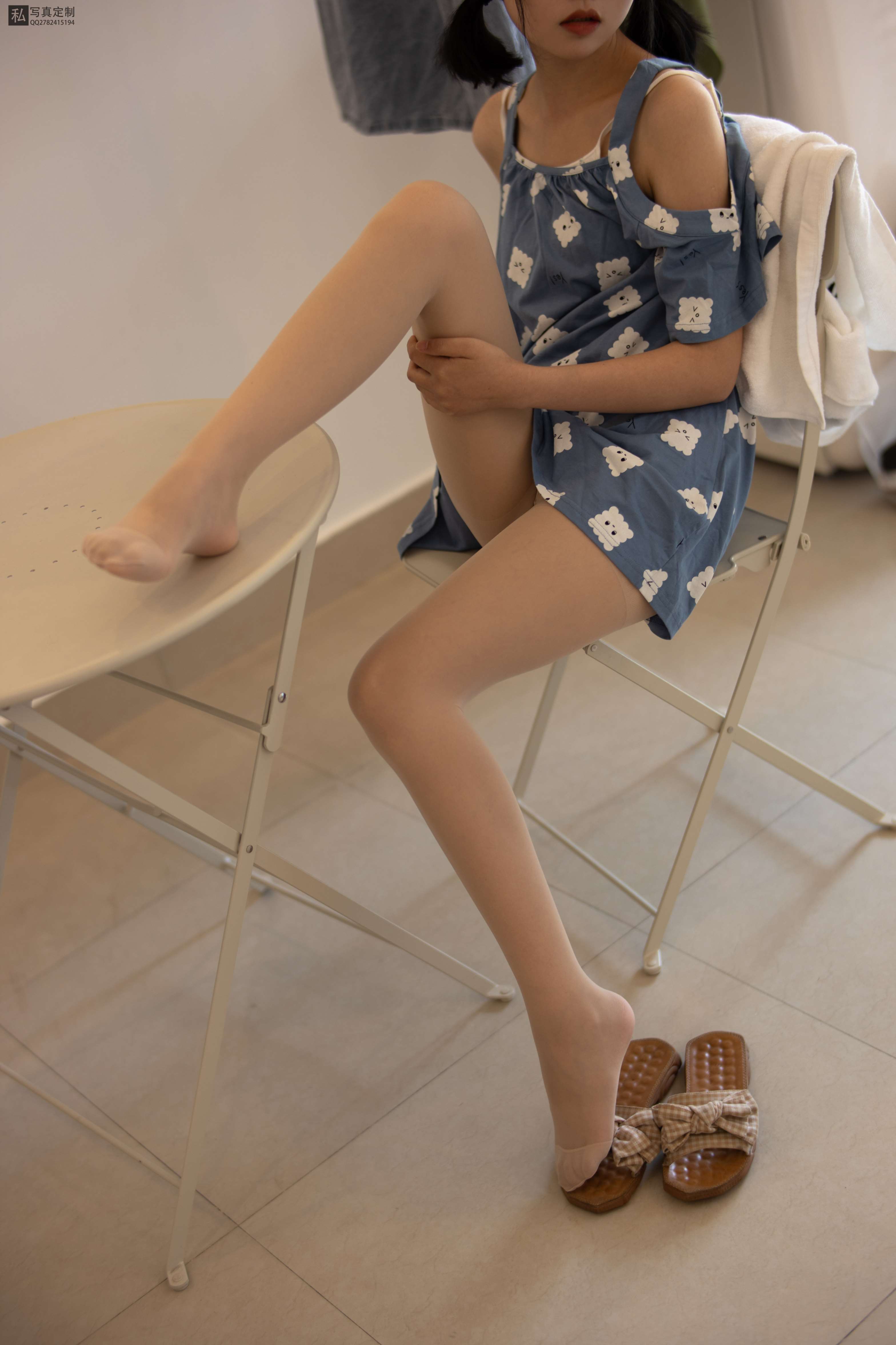 JKFUN-022 卉子 15D肉丝碎花小吊带 [106P+1V／3.43G]