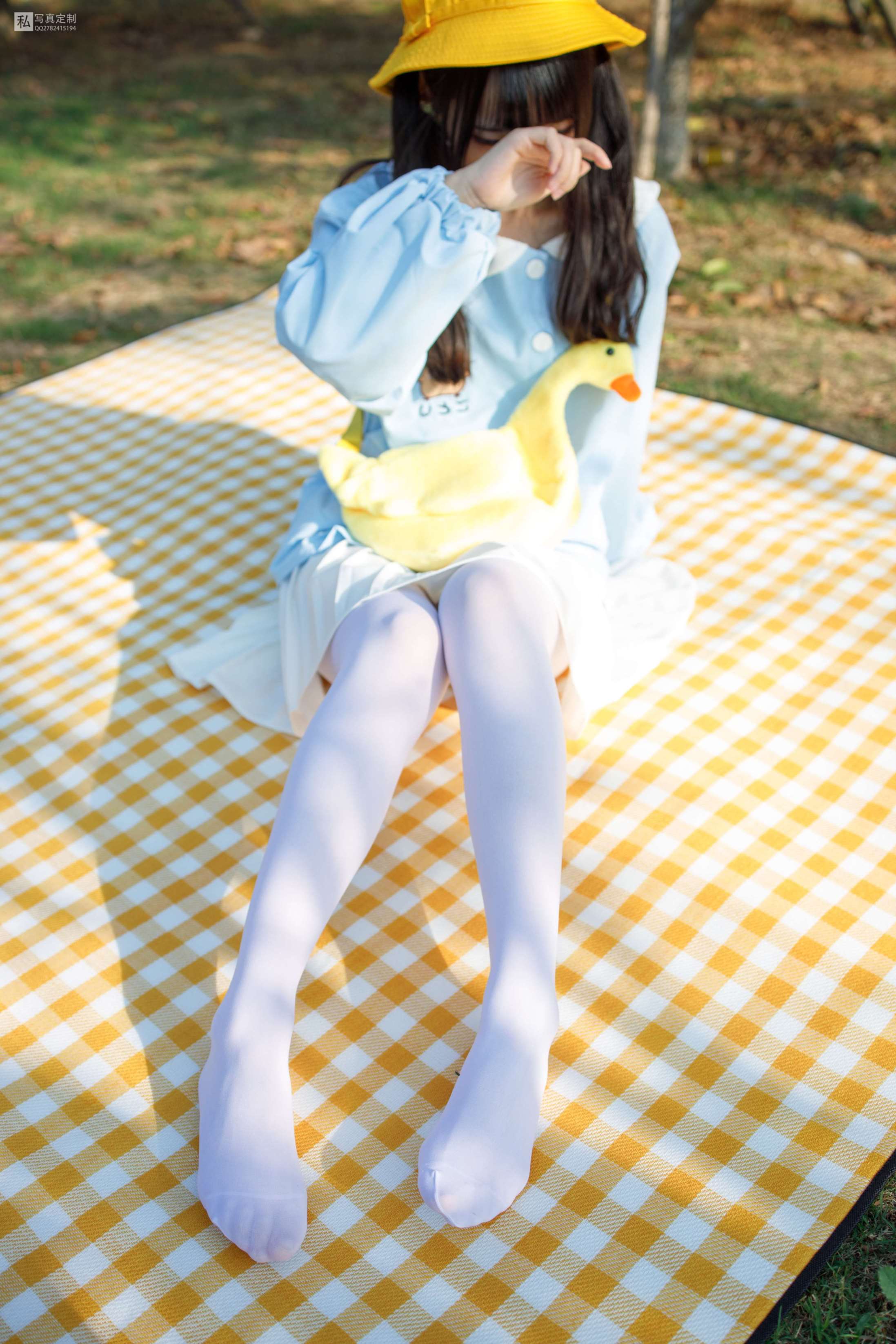 JKFUN-031 默陌 踩物白丝50D 野餐、爆蛋和彩蛋 [23P+1V／1.35G]