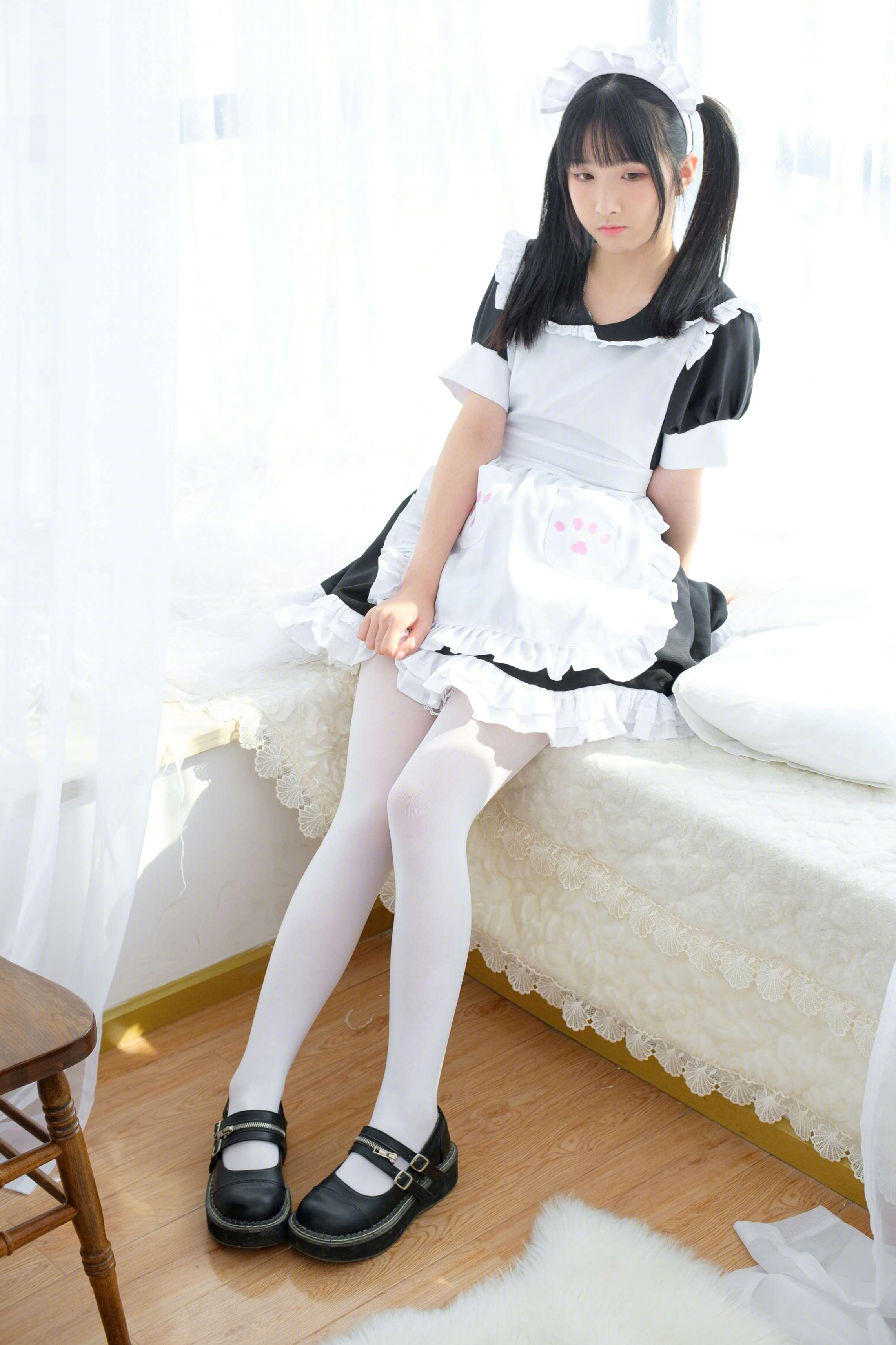 SSR-007 女仆的白丝 [71P-365MB]