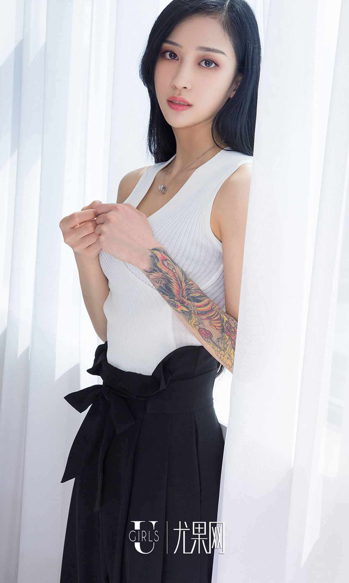 安雅若《婉约花臂》 尤果圈 No.720 [40P]