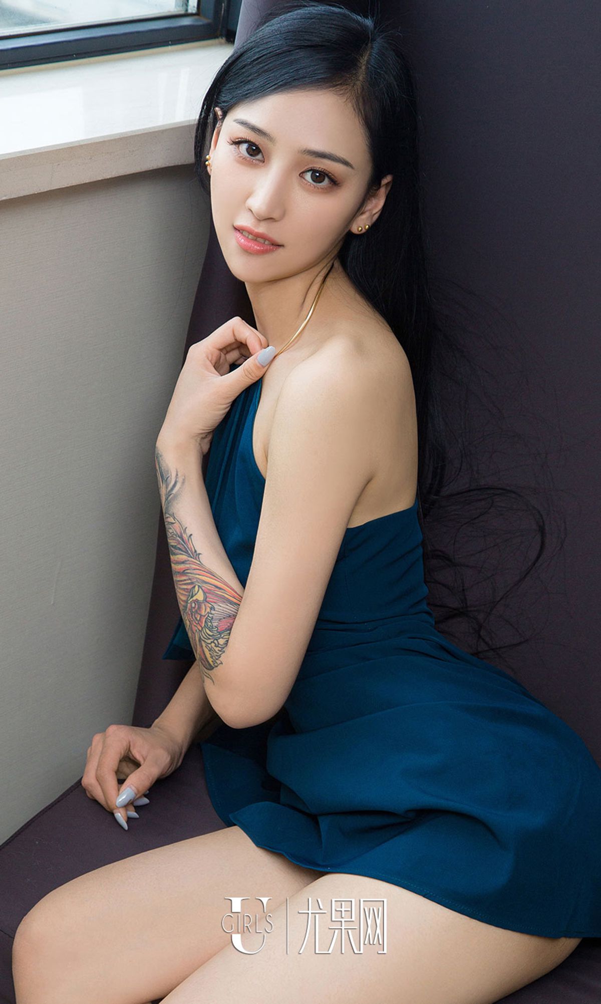 安雅若《婉约花臂》 尤果圈 No.720 [40P]