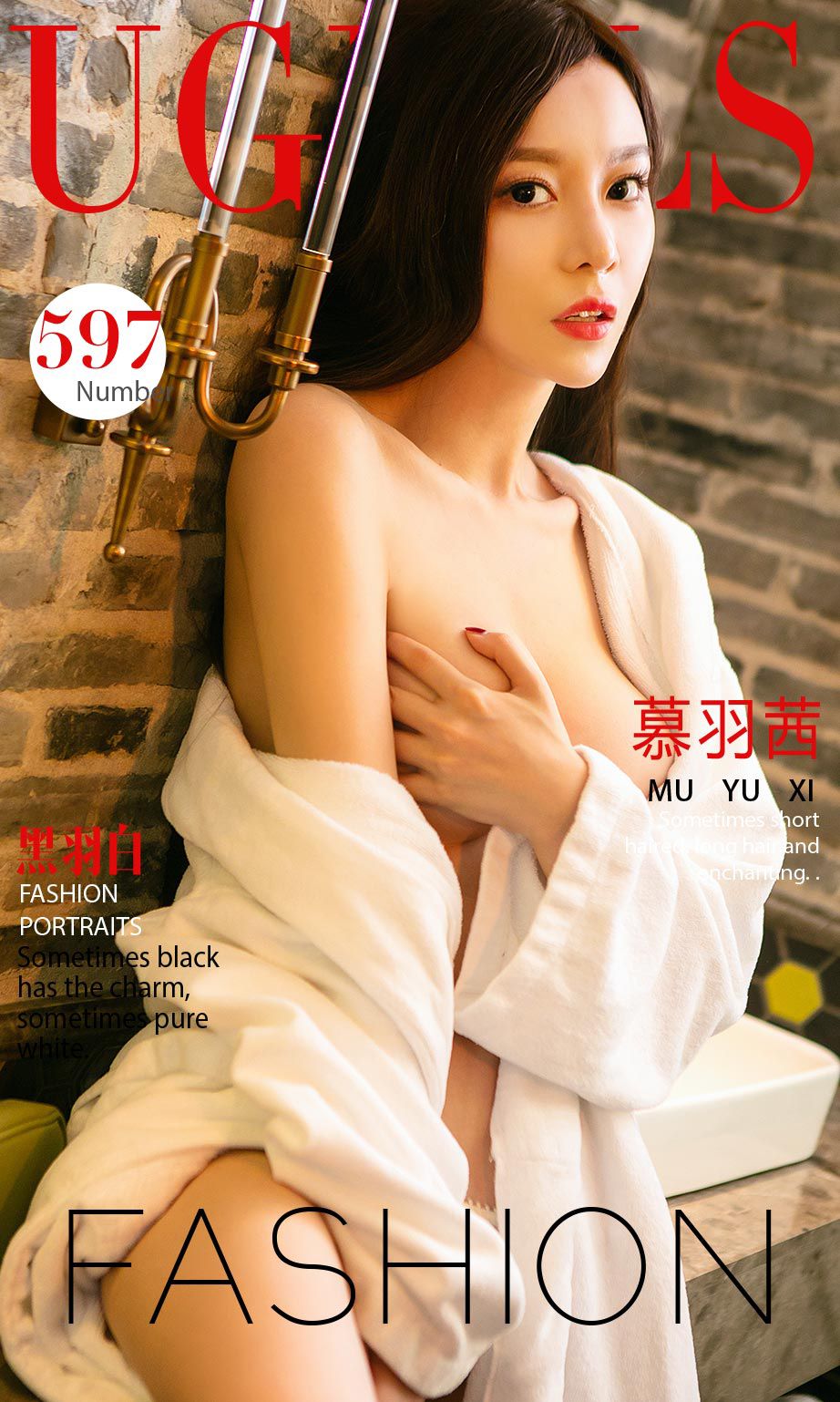 慕羽茜《黑羽白》 尤果圈 No.597 [40P]