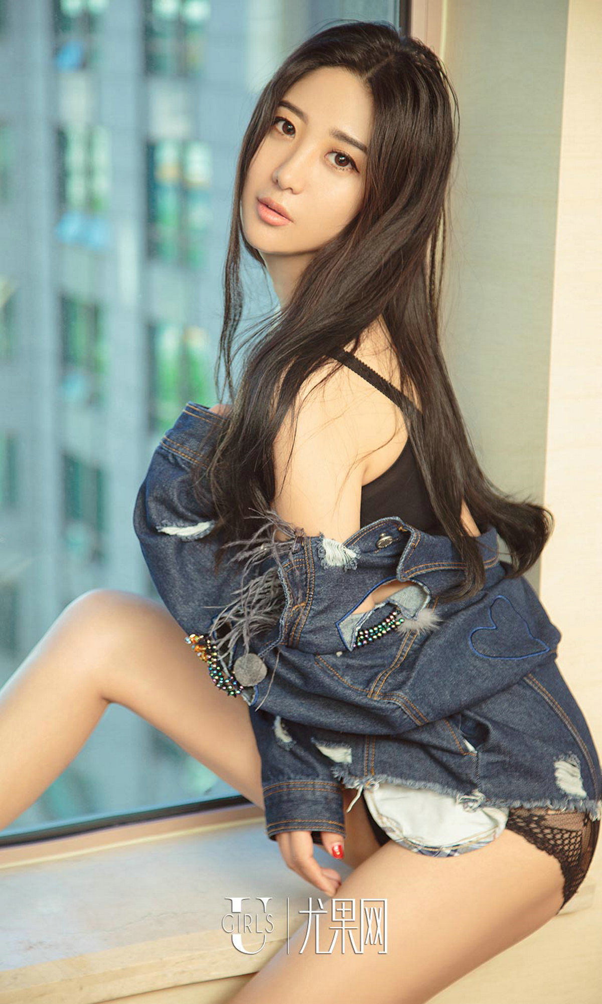 西亚《牛仔兔女郎》 UGirls 爱尤物 NO.888 [40P]