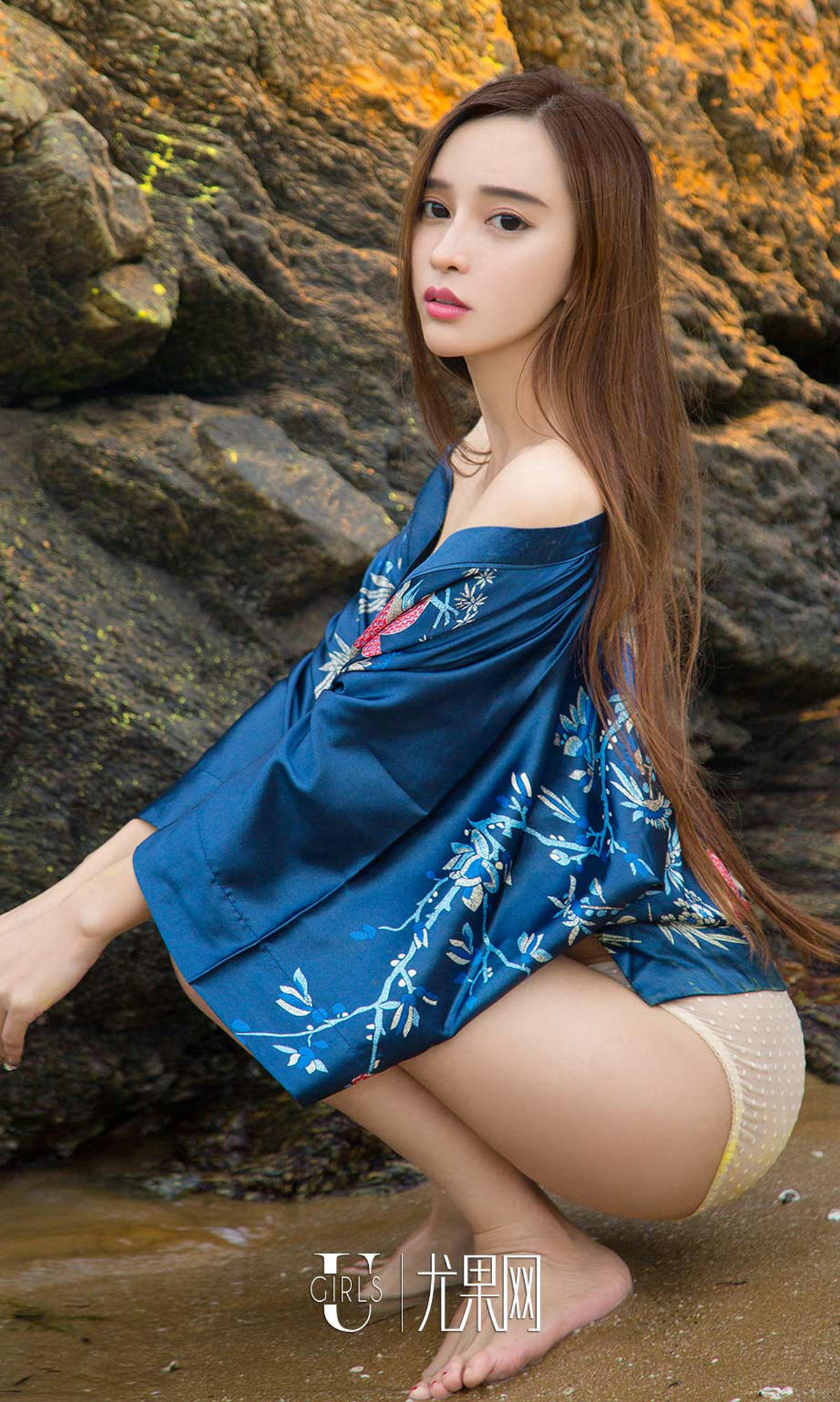 艾小青《大海边上的小精灵》 UGirls 爱尤物 No.1165 [35P]