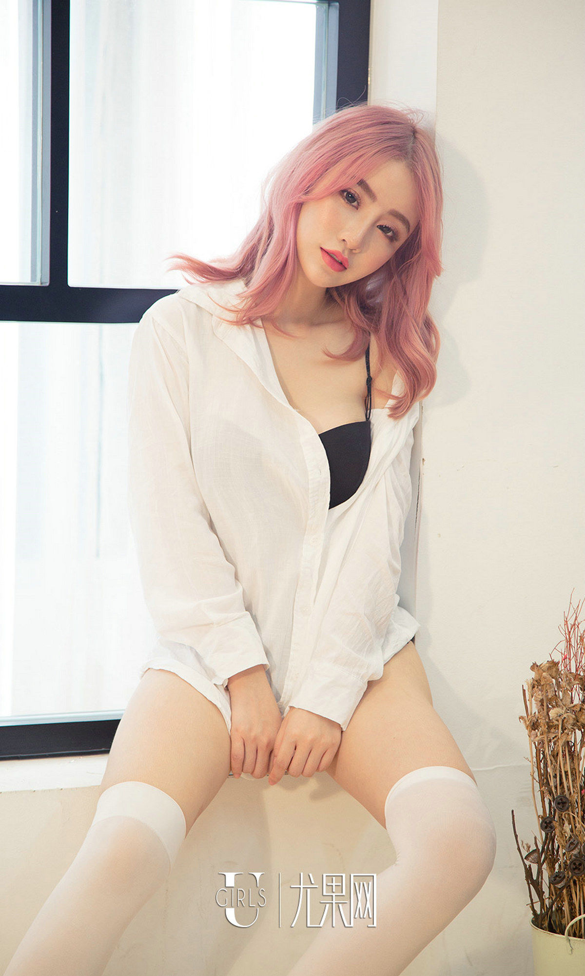 UGirls 爱尤物 No.1328 绯月樱Cherry 桃花运 [35P] 插图7