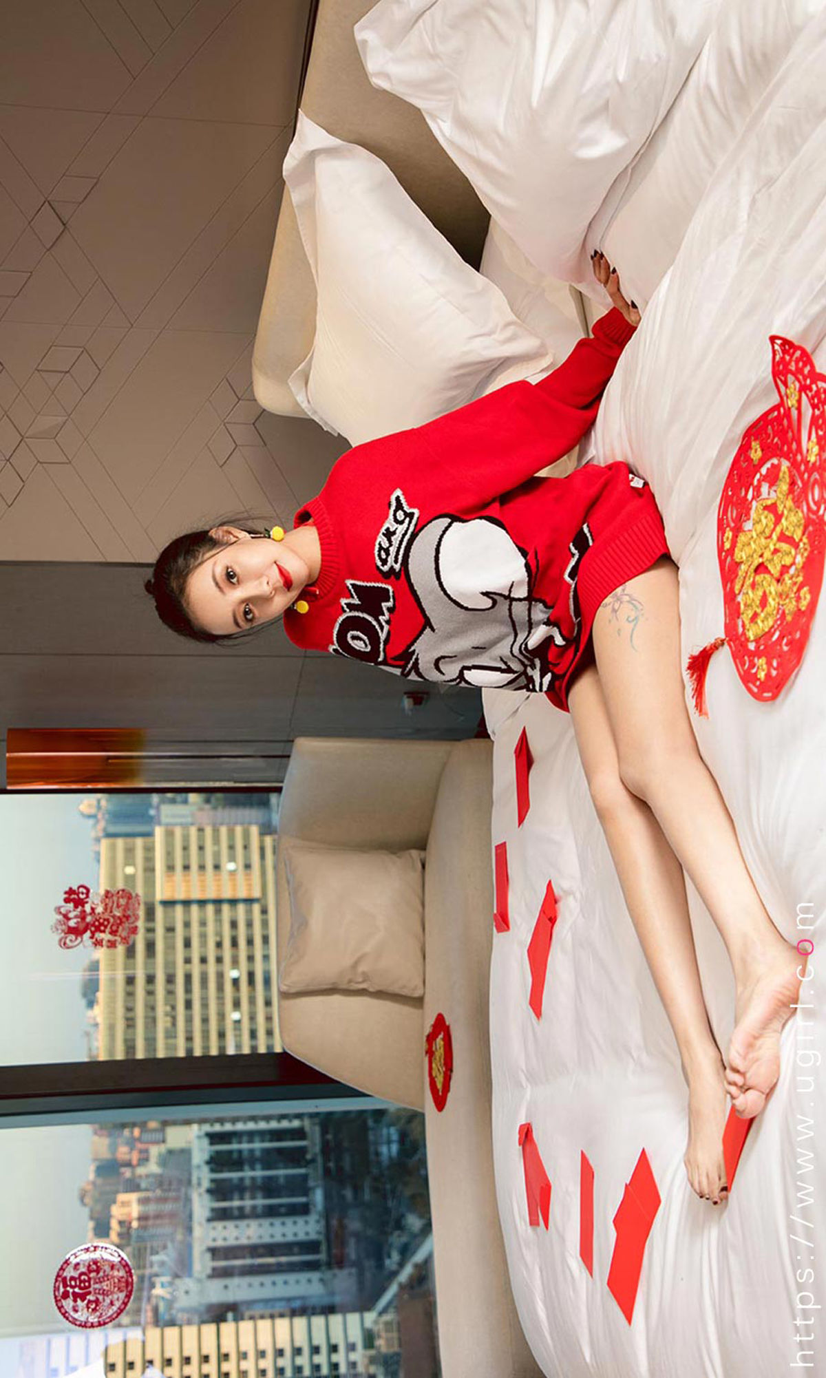 UGirls 爱尤物 No.1711 果儿Victoria 新年快乐 [35P]