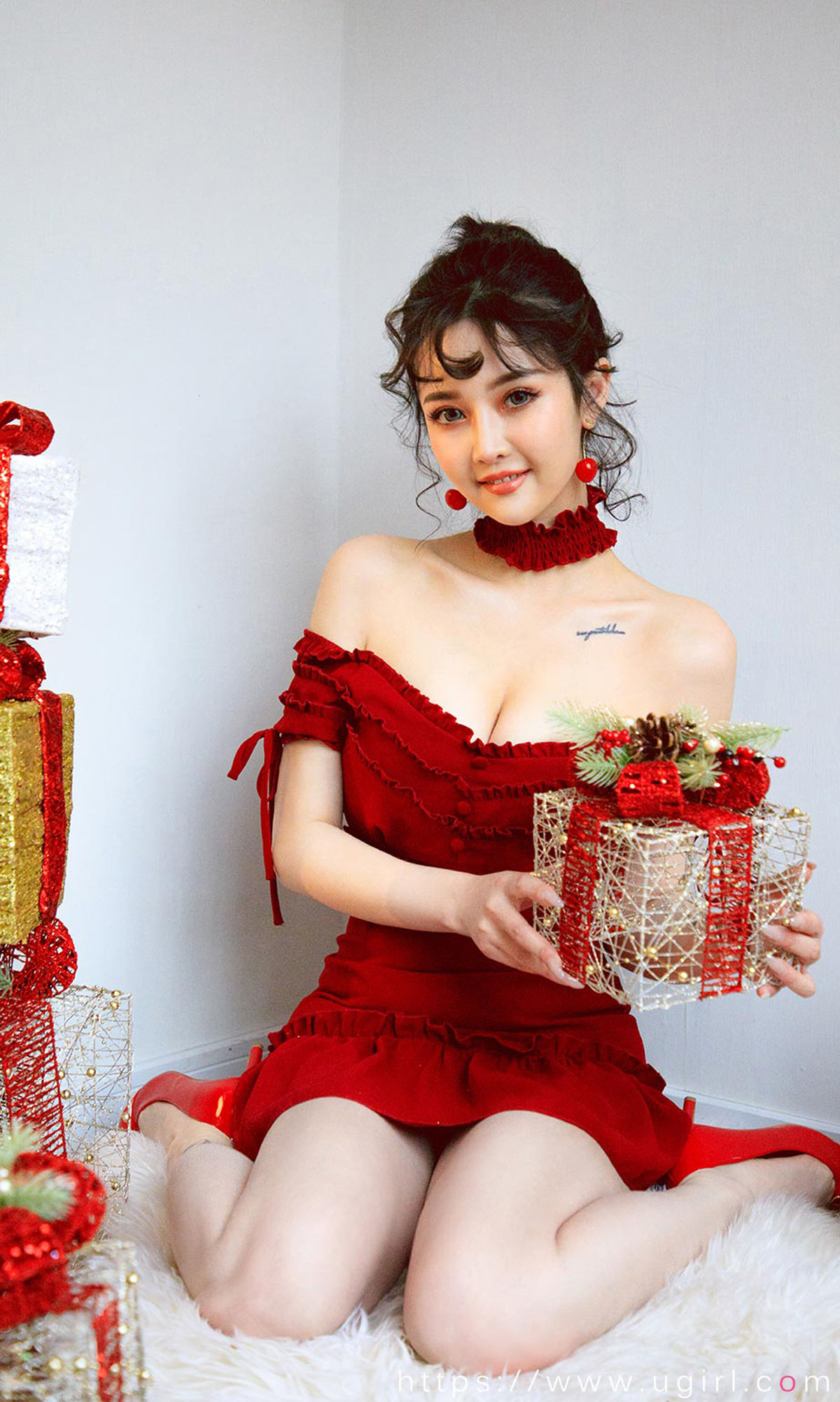 UGirls 爱尤物 No.1672 露儿 圣诞限定 [35P]