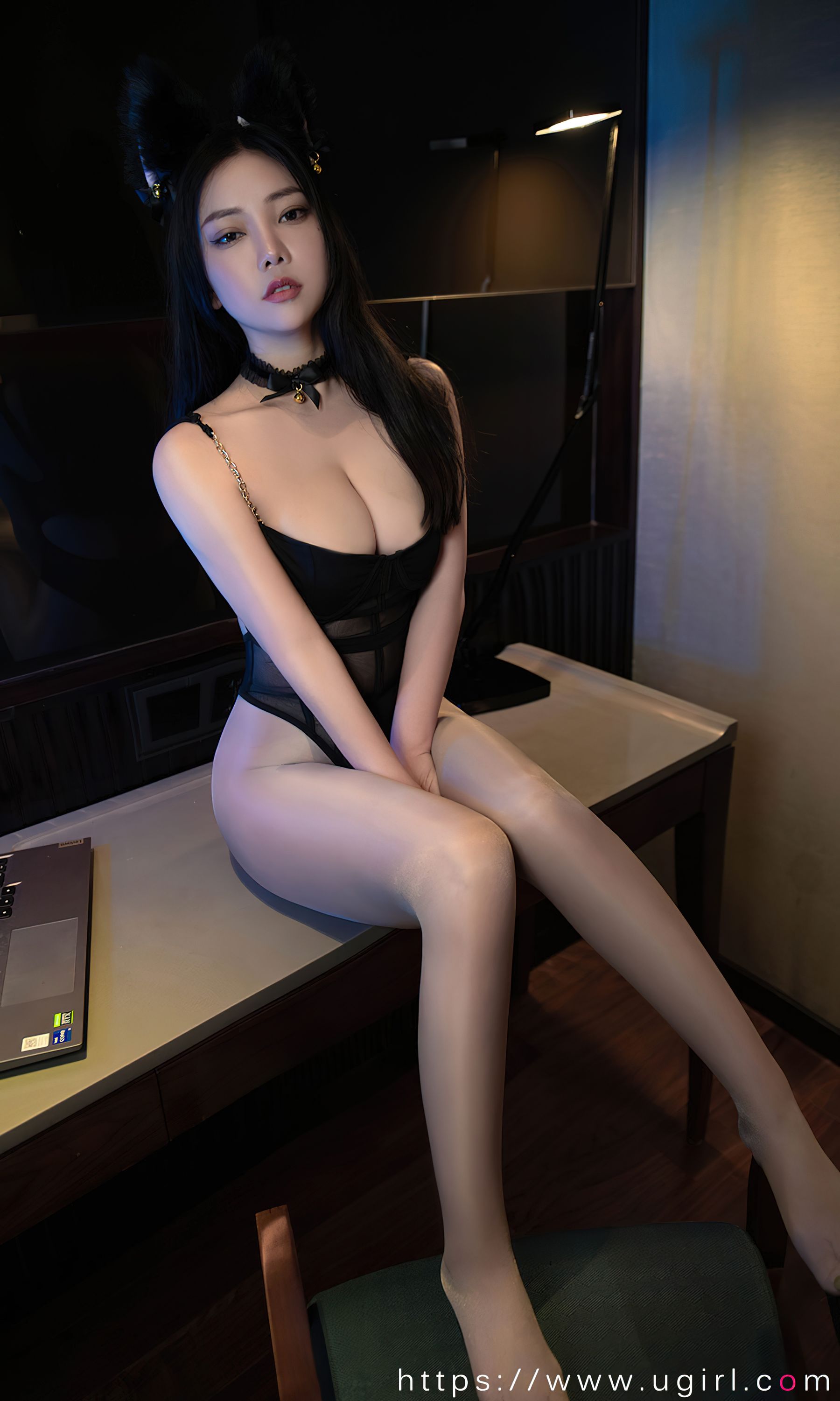 UGirls 爱尤物 No.2491 暗夜猫娘 Anna苏拉 [34P]