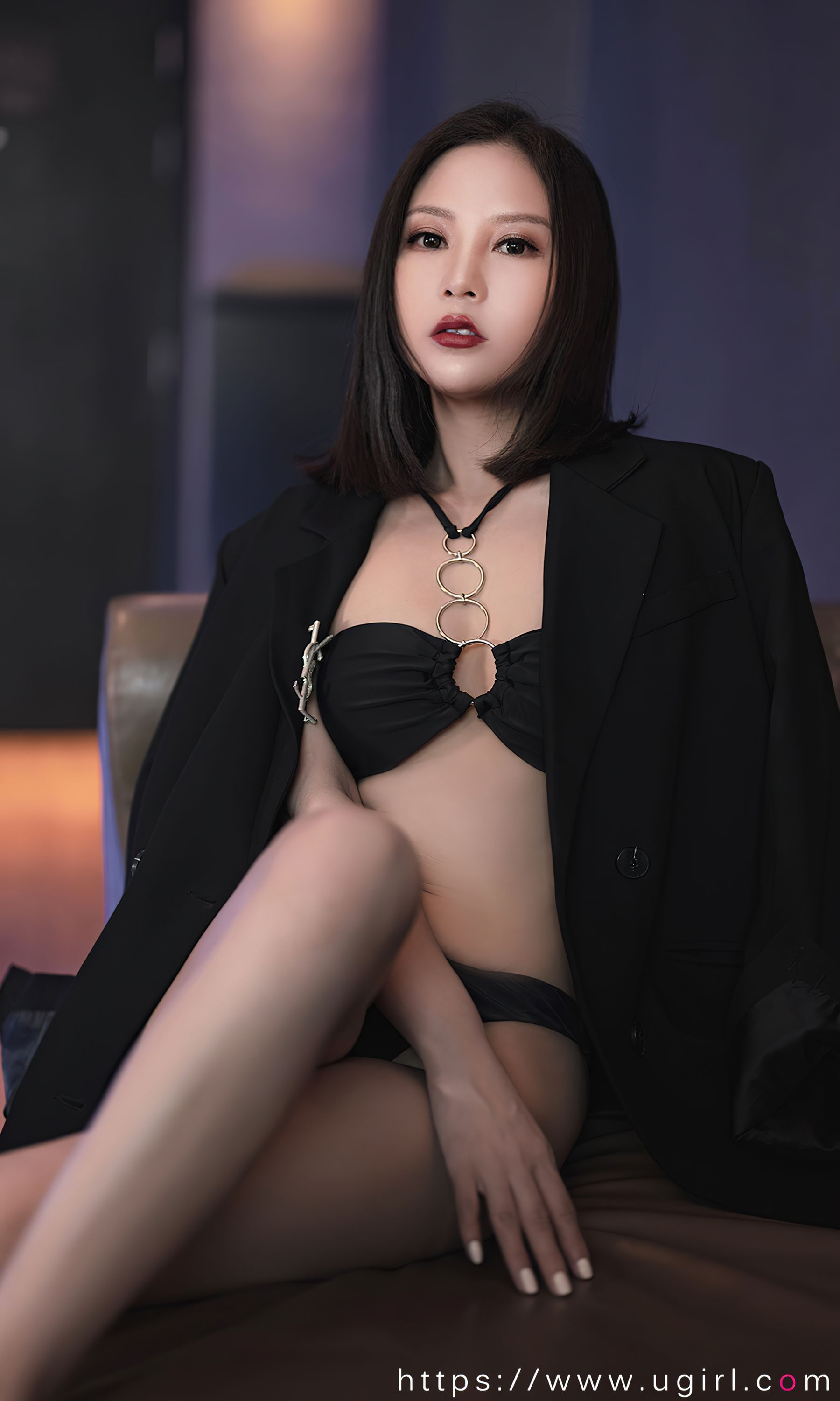 UGirls 爱尤物 No.2566 酷飒磁场 苏沫 [35P]